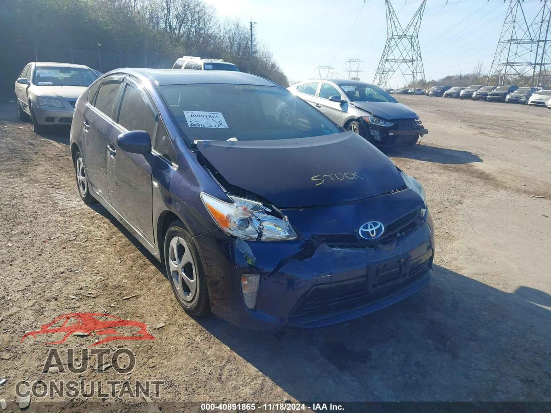 TOYOTA PRIUS 2014 - JTDKN3DU4E1788694