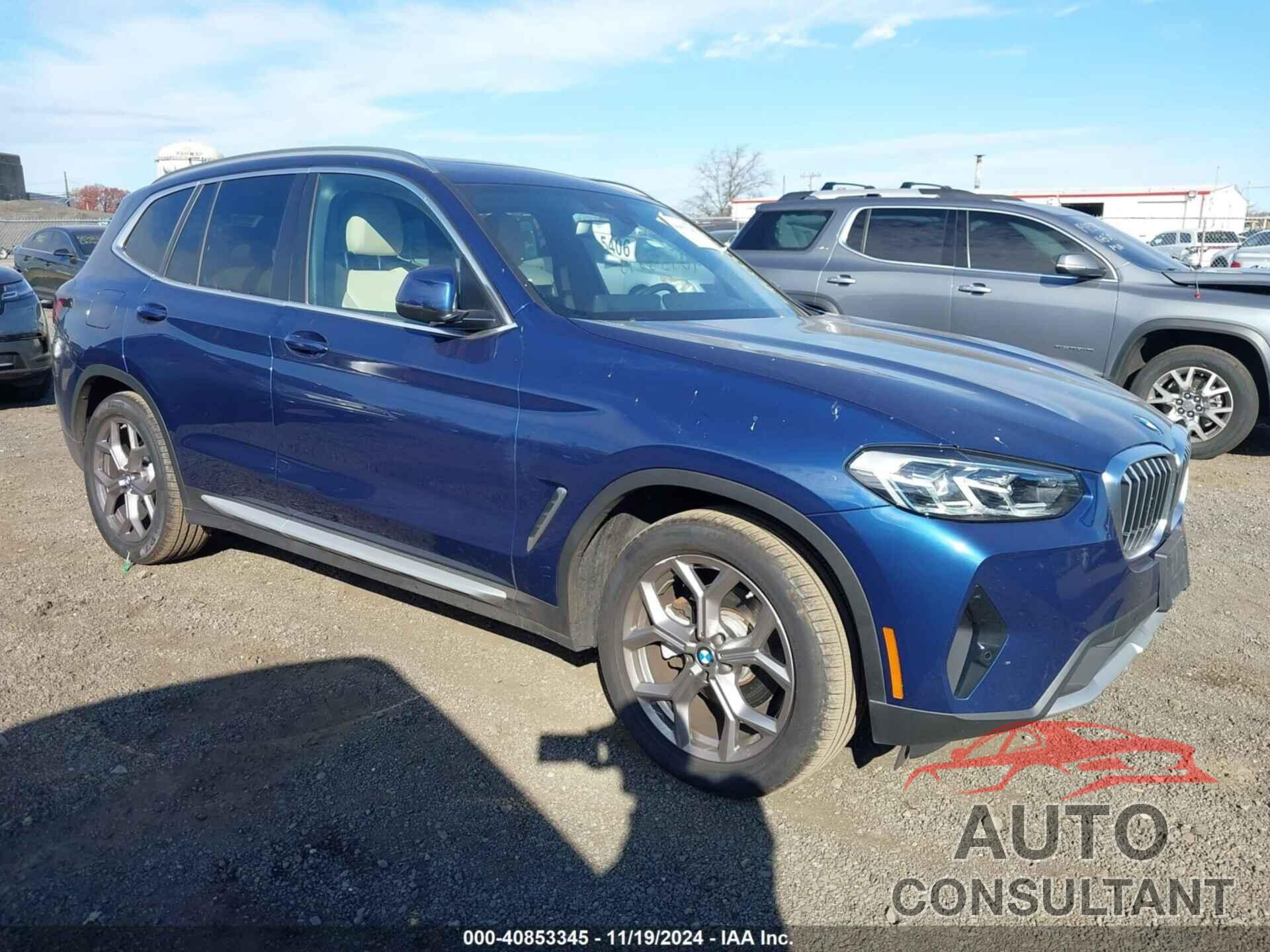 BMW X3 2022 - 5UX53DP01N9J64711