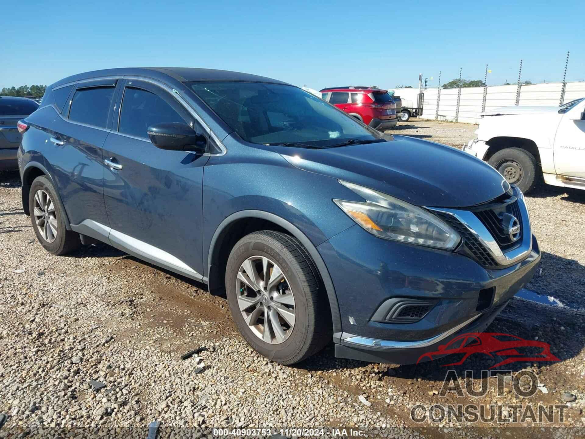 NISSAN MURANO 2018 - 5N1AZ2MG9JN203823