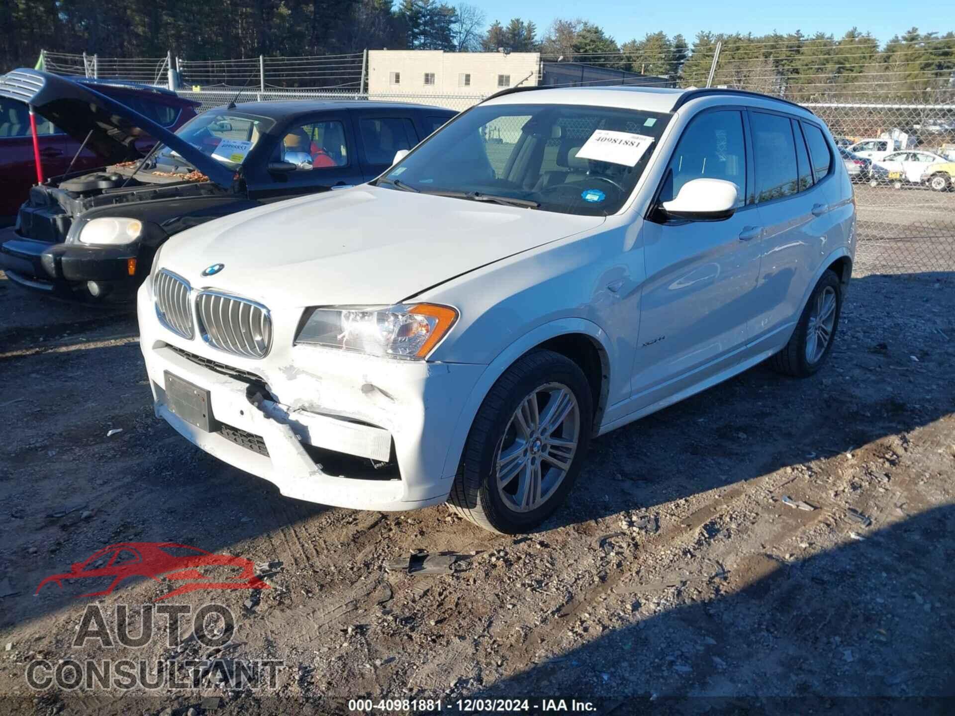 BMW X3 2012 - 5UXWX5C56CL725324