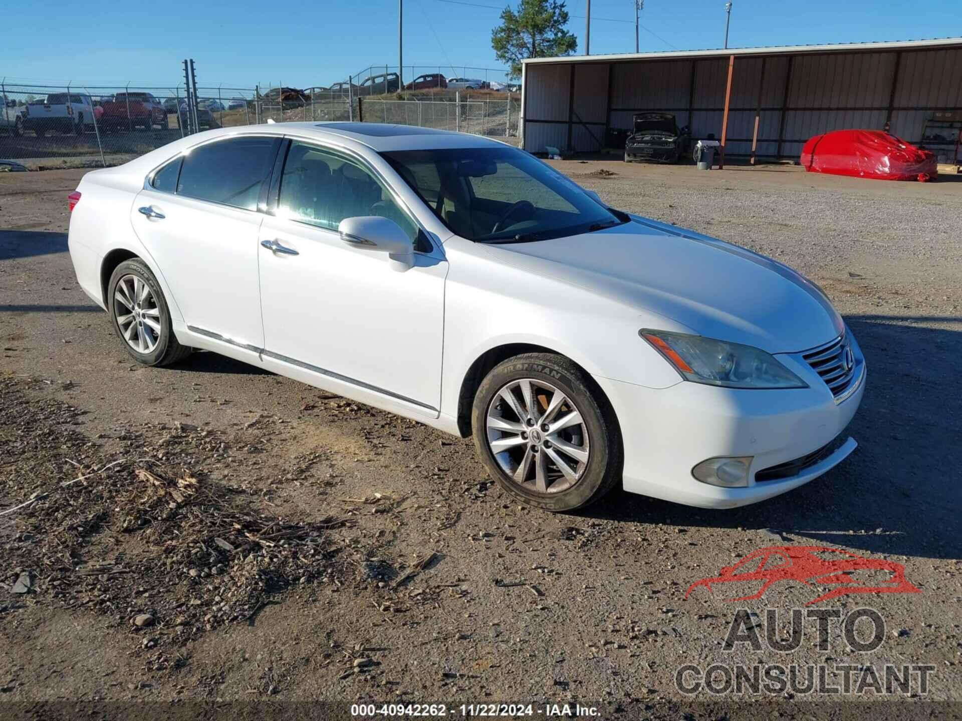 LEXUS ES 350 2010 - JTHBK1EG6A2393621