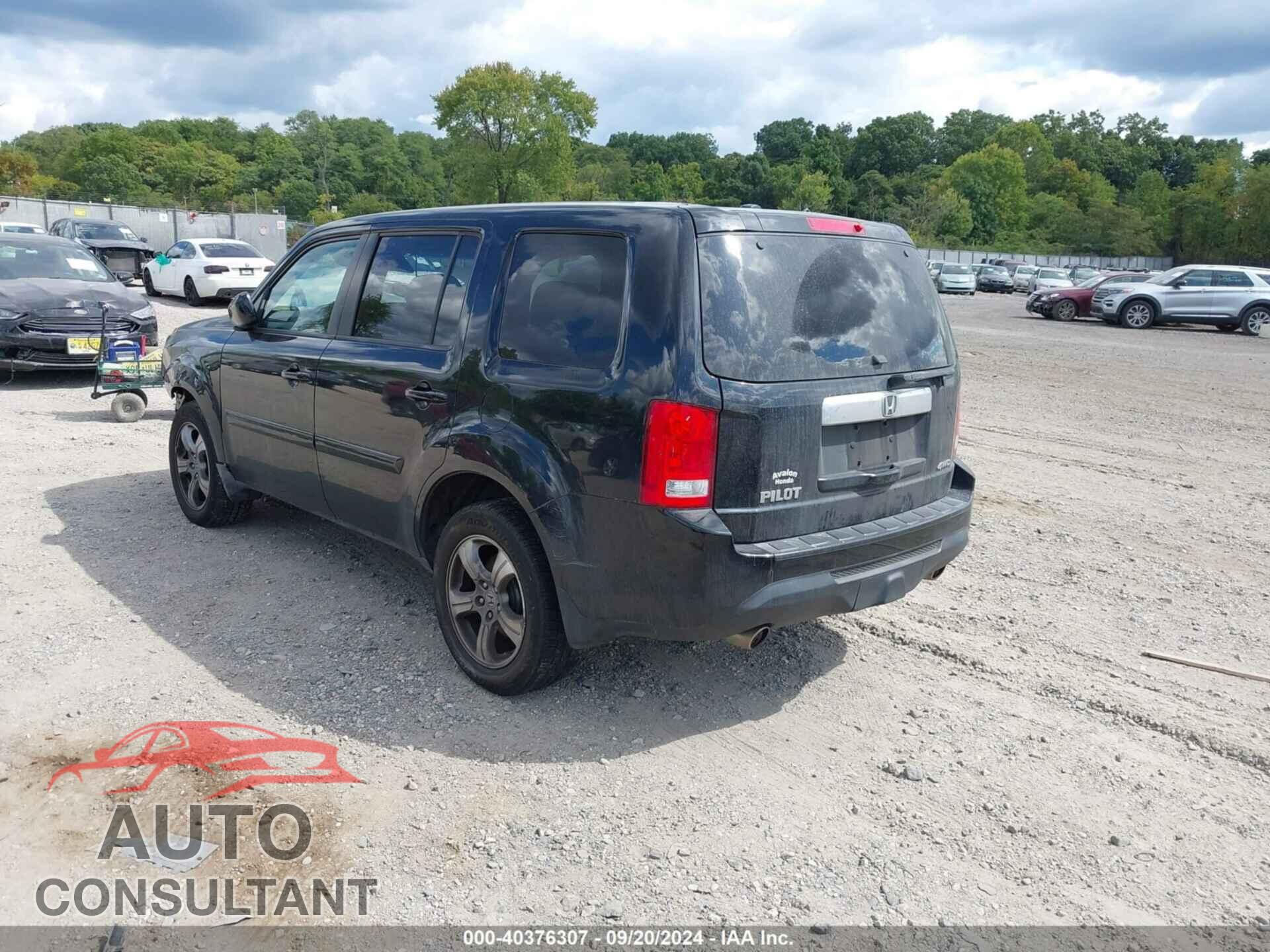 HONDA PILOT 2012 - 5FNYF4H53CB020032