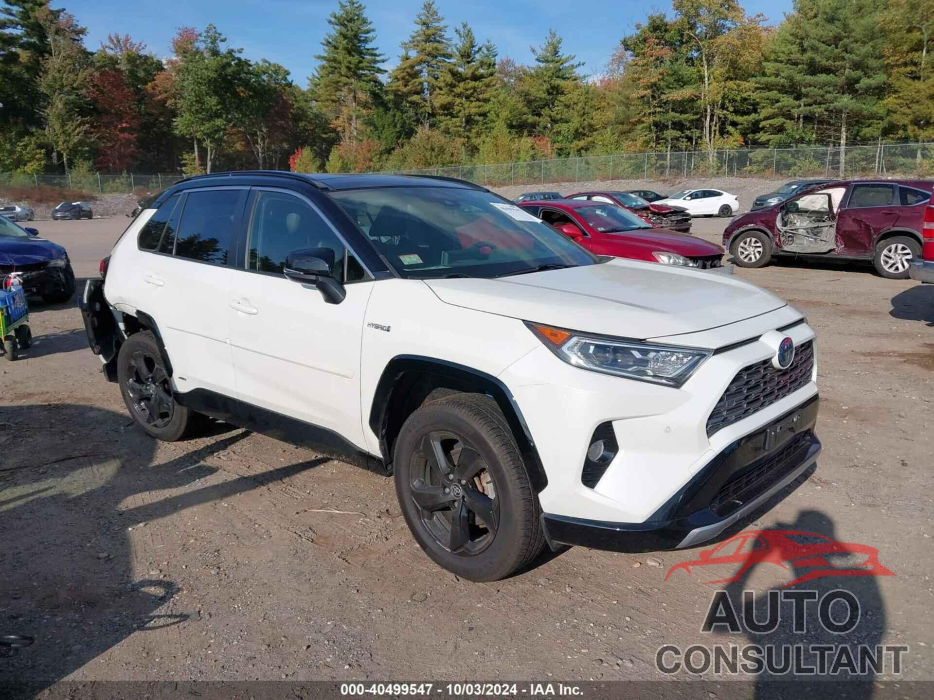 TOYOTA RAV4 HYBRID 2020 - JTMEWRFV2LD525361