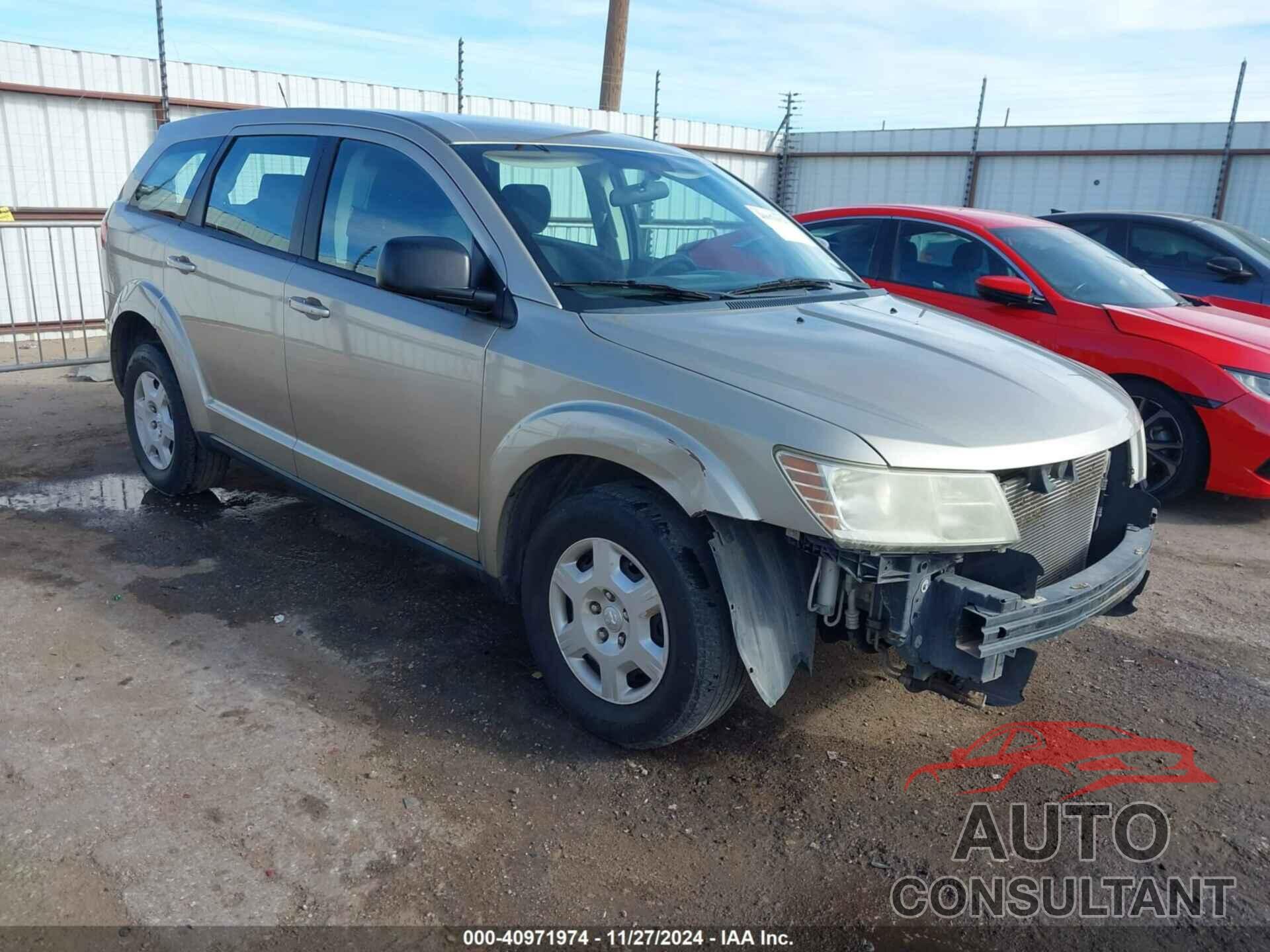 DODGE JOURNEY 2009 - 3D4GG47B39T215786