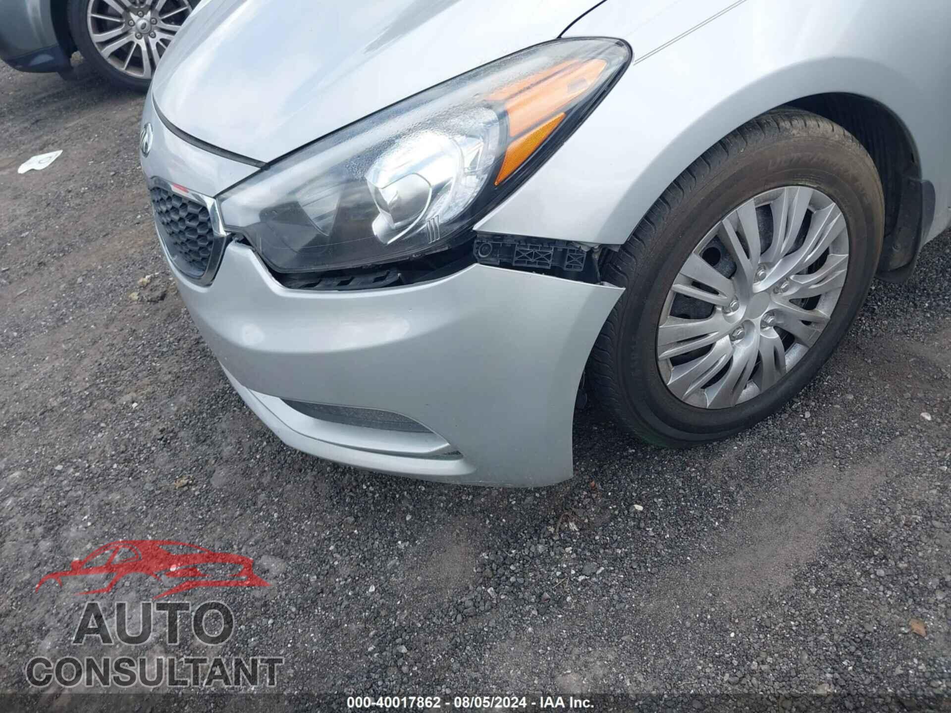 KIA FORTE 2016 - KNAFK4A61G5538005