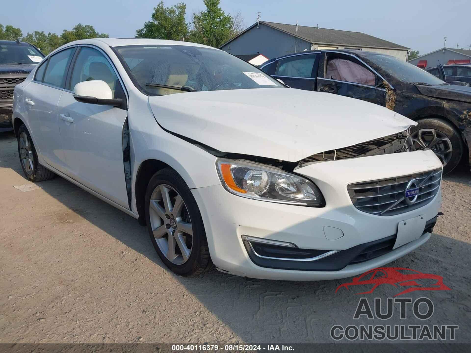 VOLVO S60 2016 - YV126MFK4G2409408