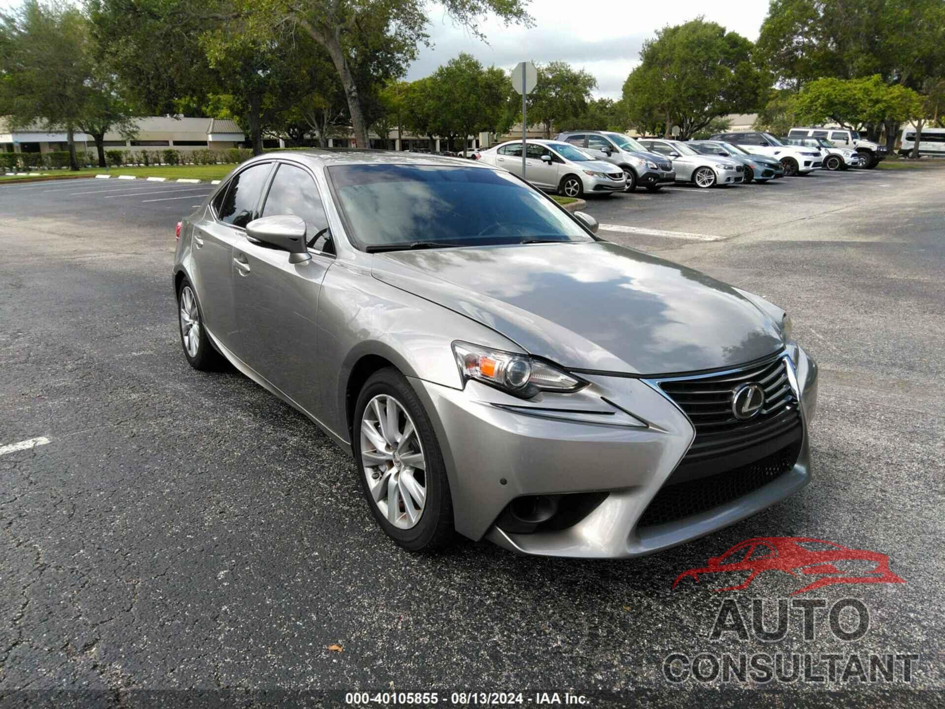 LEXUS IS 200T 2016 - JTHBA1D27G5027344