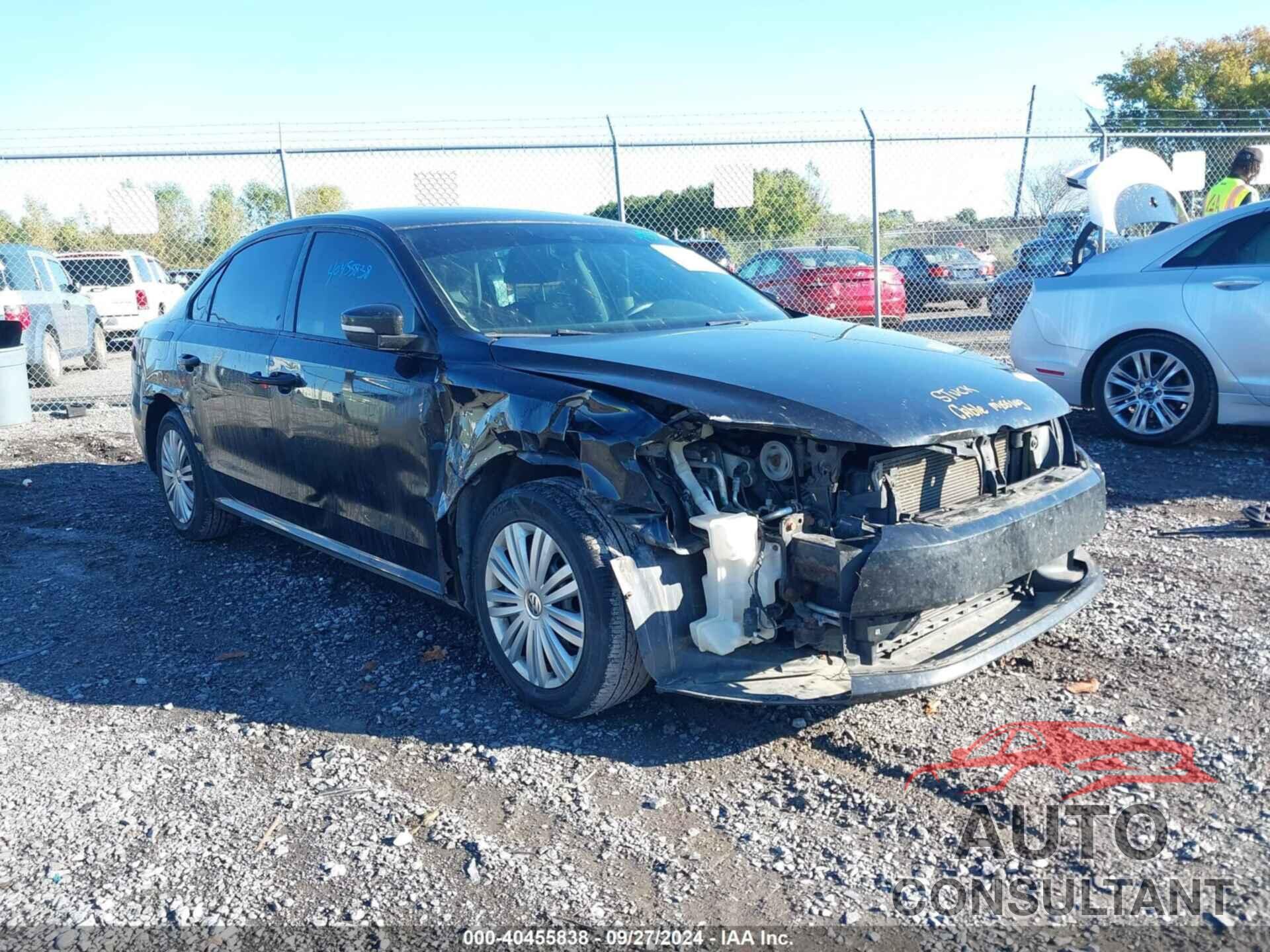 VOLKSWAGEN PASSAT 2014 - 1VWAP7A39EC021451