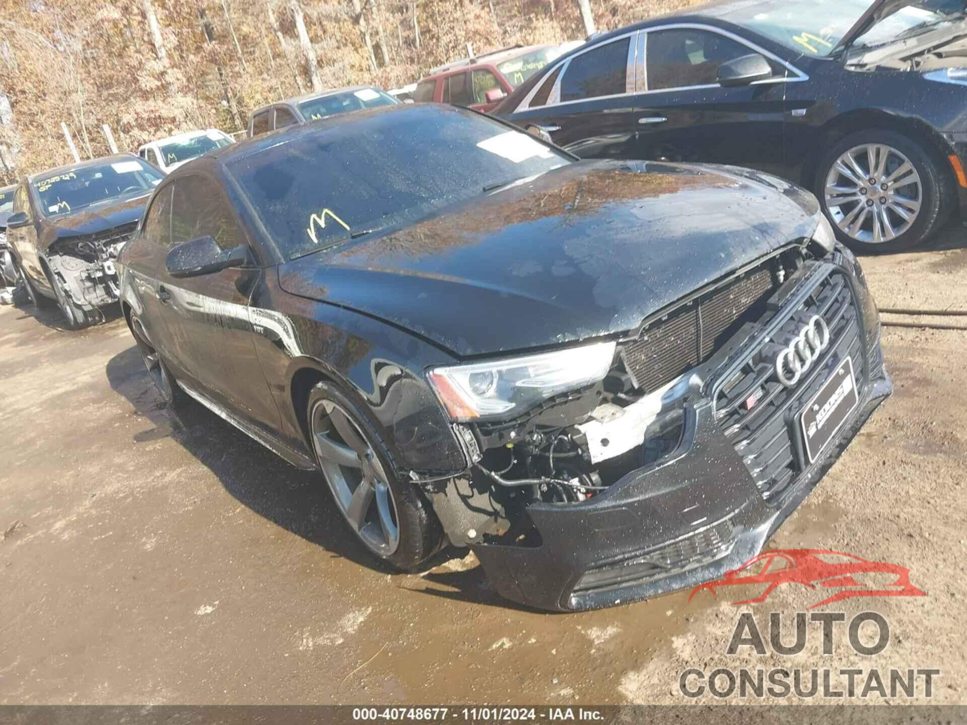 AUDI S5 2015 - WAUCGAFR9FA030067
