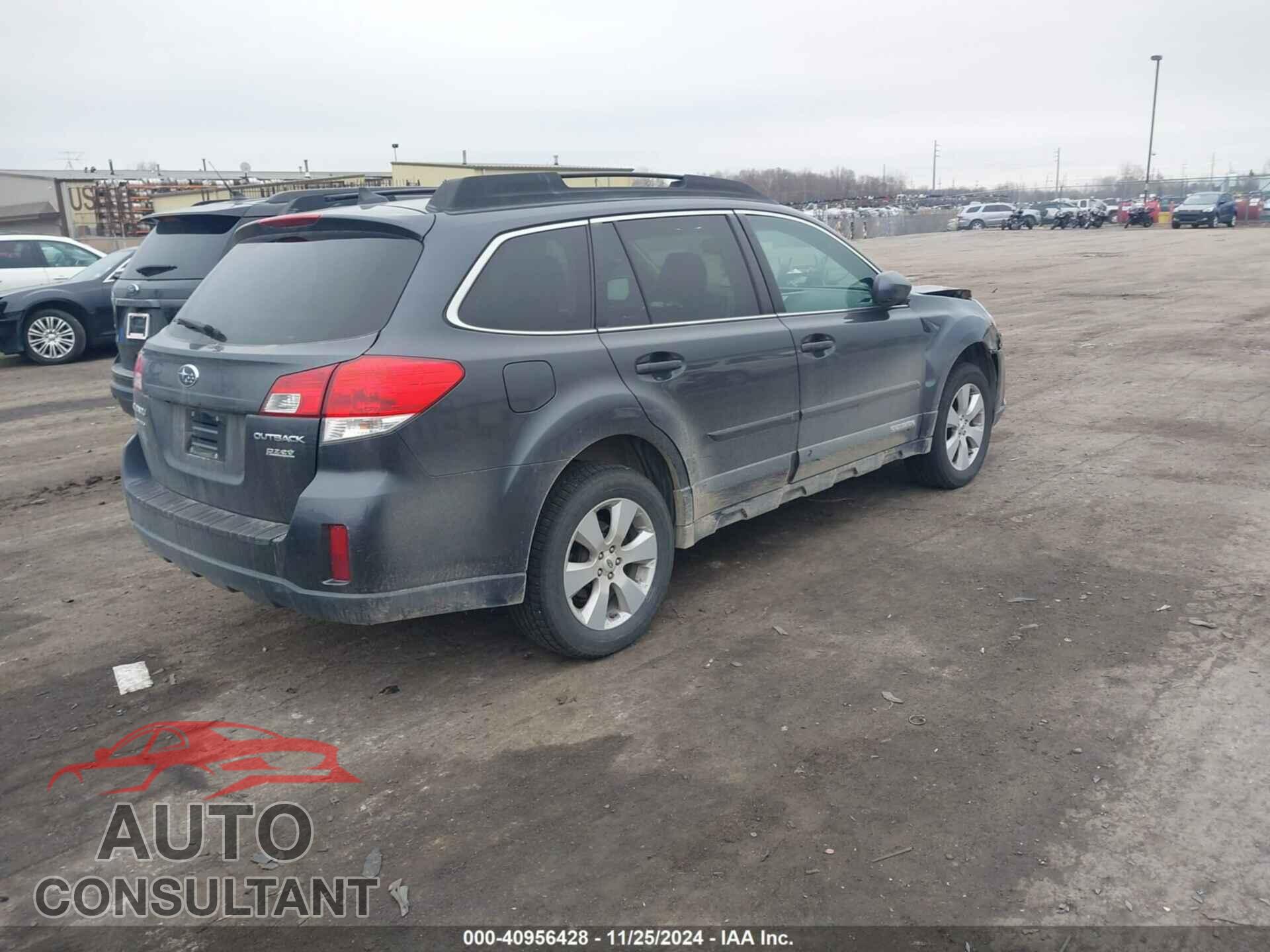 SUBARU OUTBACK 2012 - 4S4BRBKC6C3200929