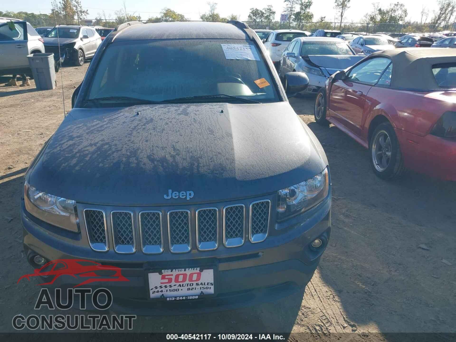 JEEP COMPASS 2017 - 1C4NJDEBXHD121577