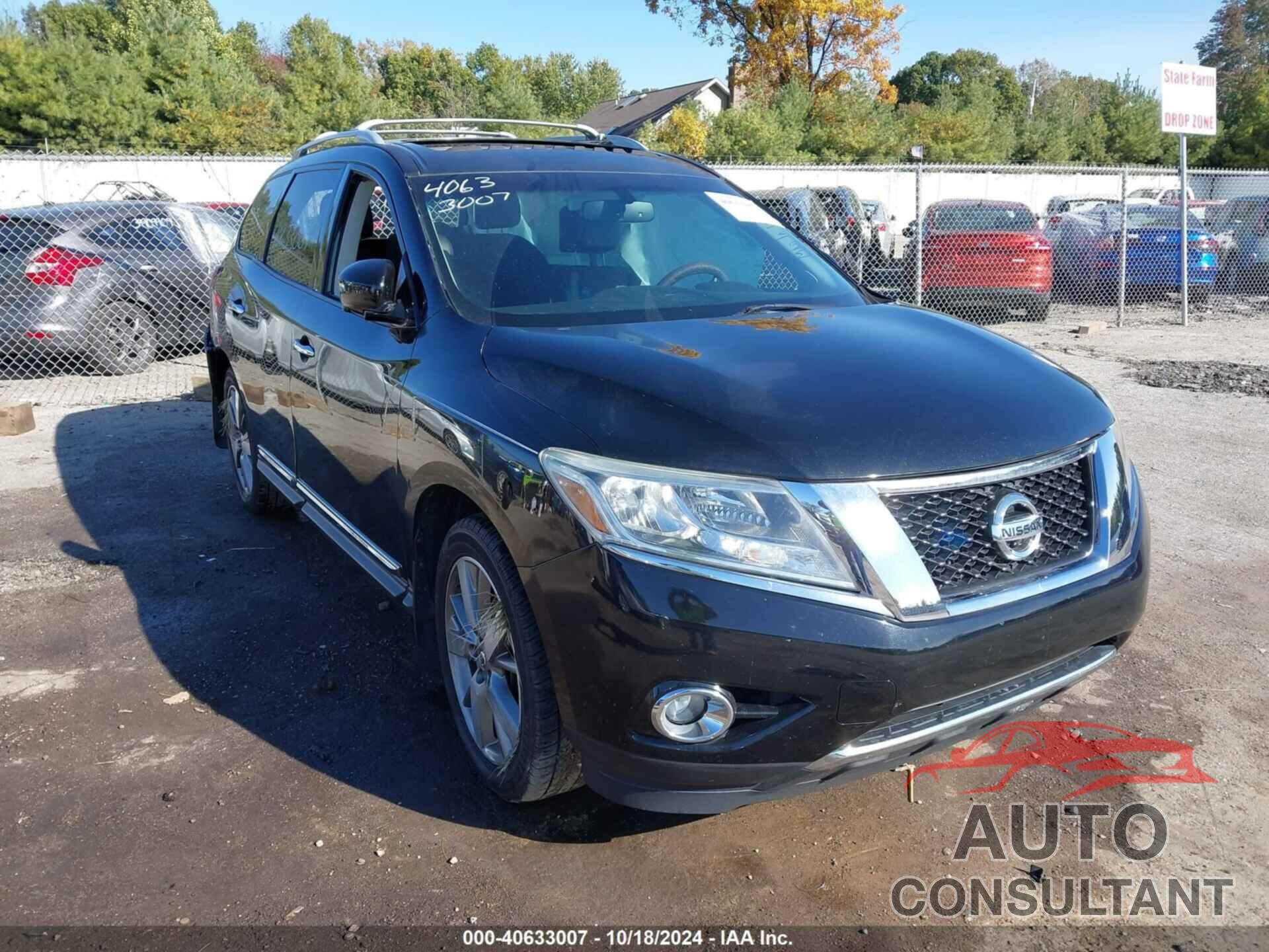 NISSAN PATHFINDER 2013 - 5N1AR2MM6DC662023