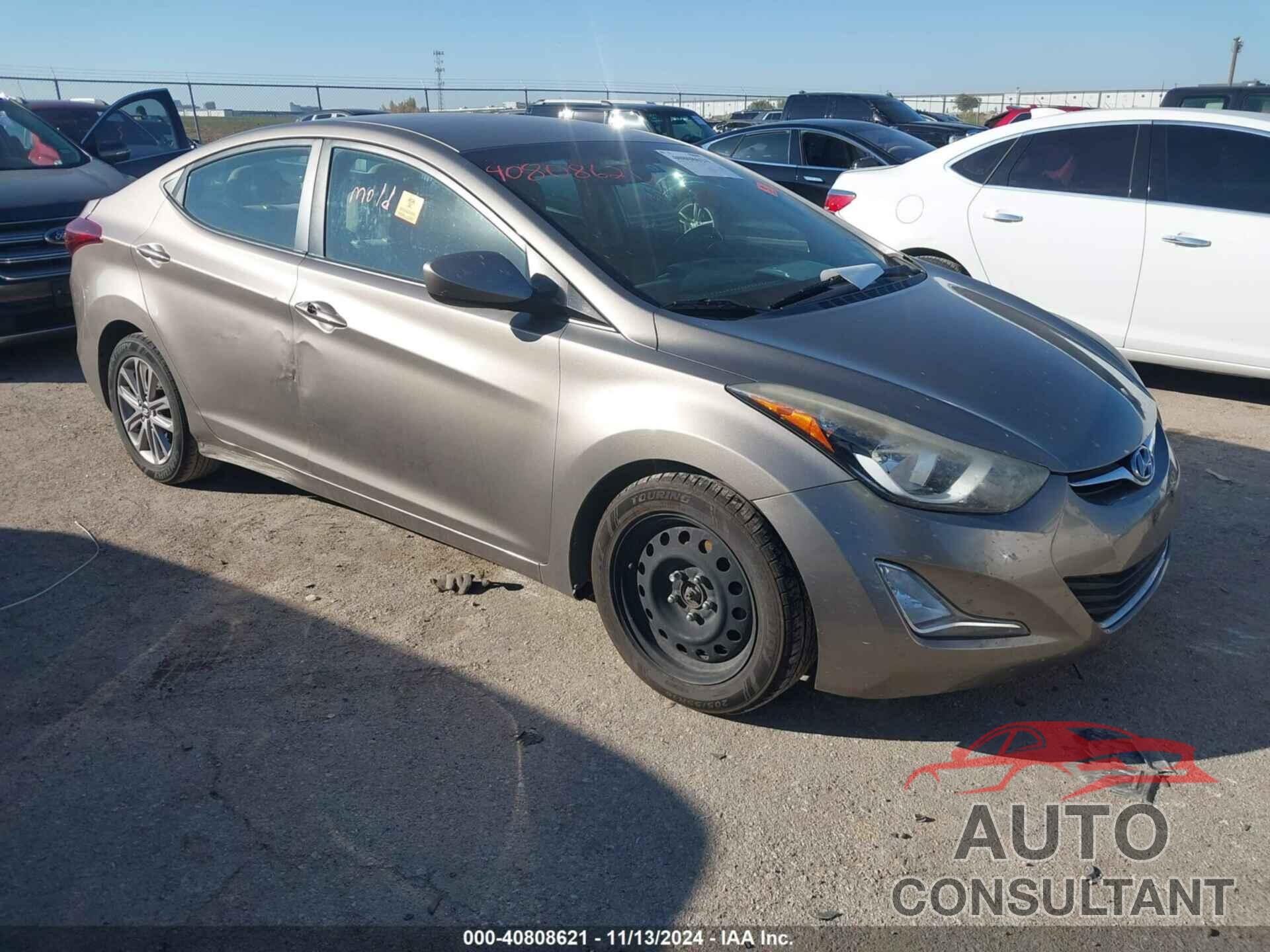 HYUNDAI ELANTRA 2014 - 5NPDH4AE3EH496272