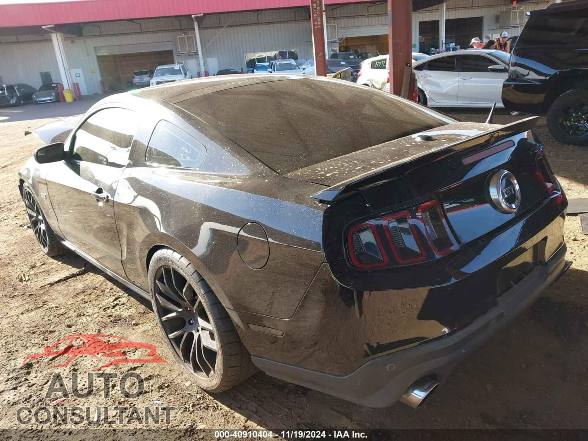 FORD MUSTANG 2012 - 1ZVBP8CF5C5263768