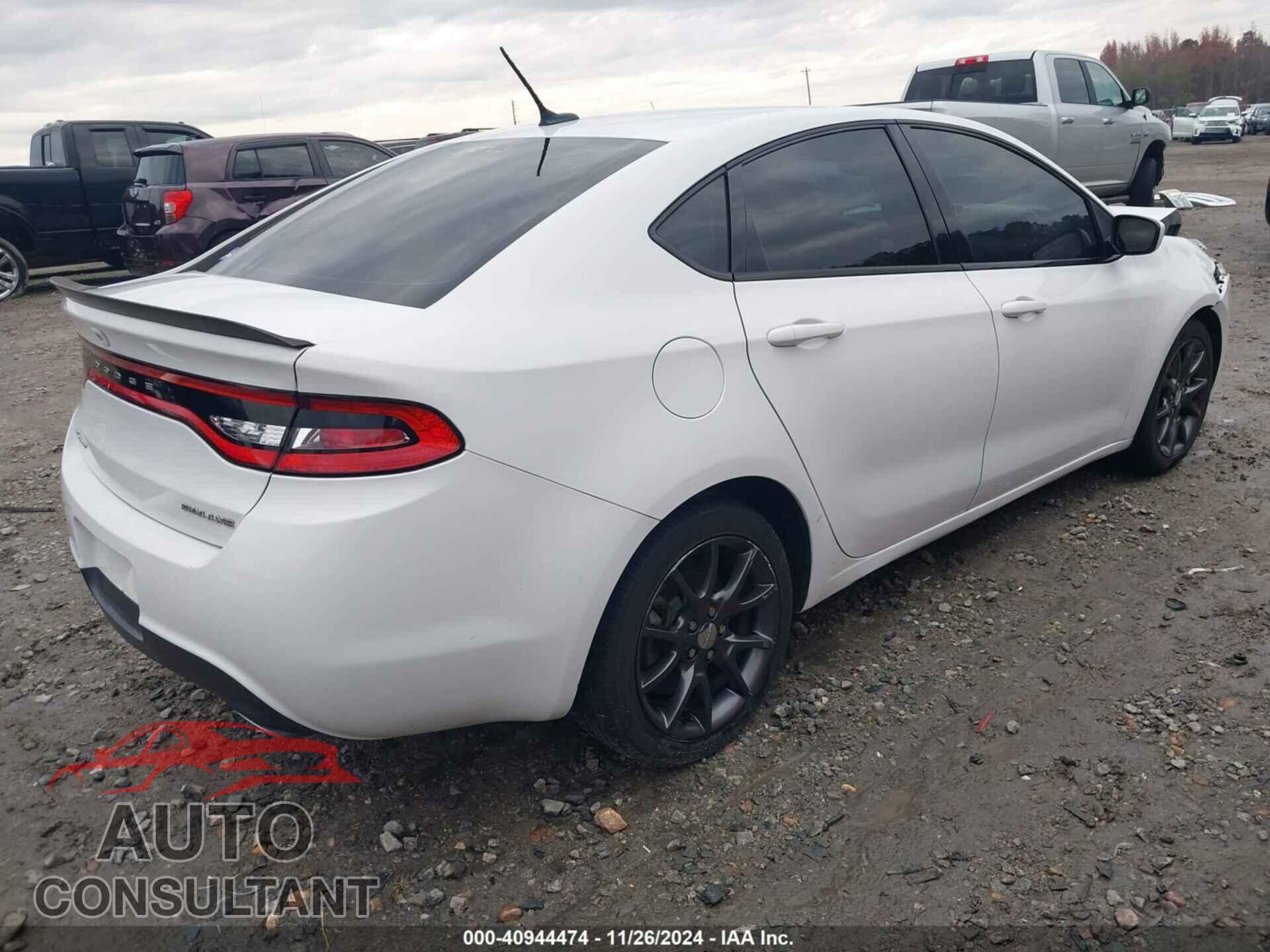 DODGE DART 2015 - 1C3CDFBB9FD363681