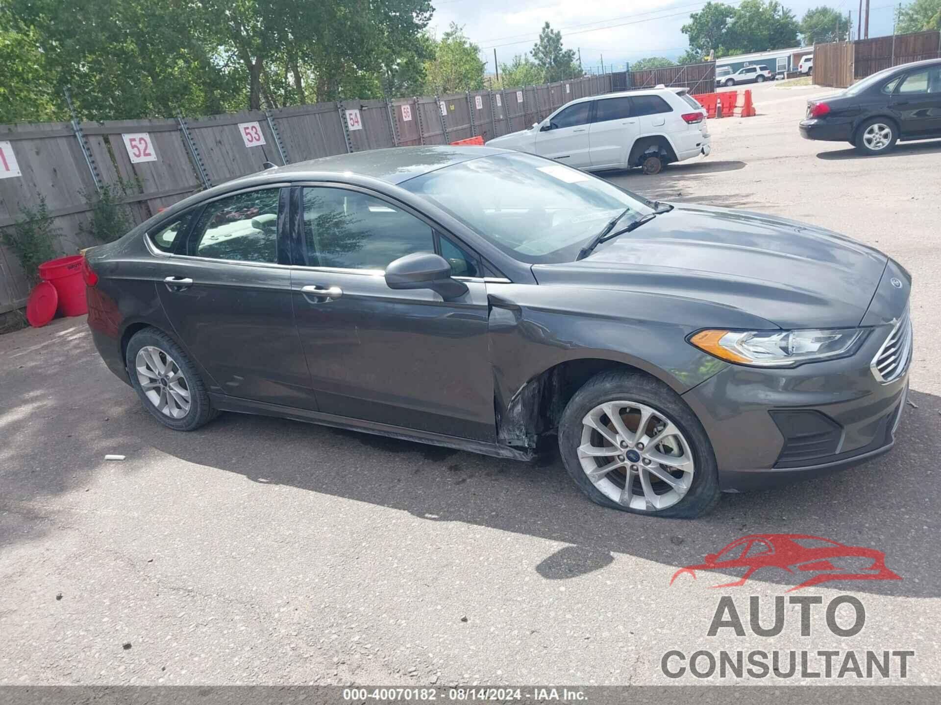 FORD FUSION 2019 - 3FA6P0H73KR209393