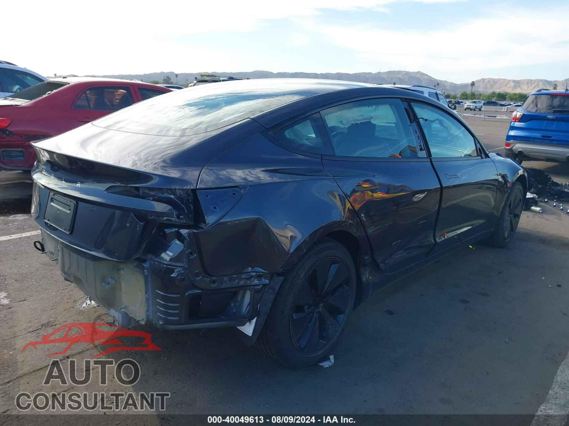 TESLA MODEL 3 2024 - 5YJ3E1EA1RF765187