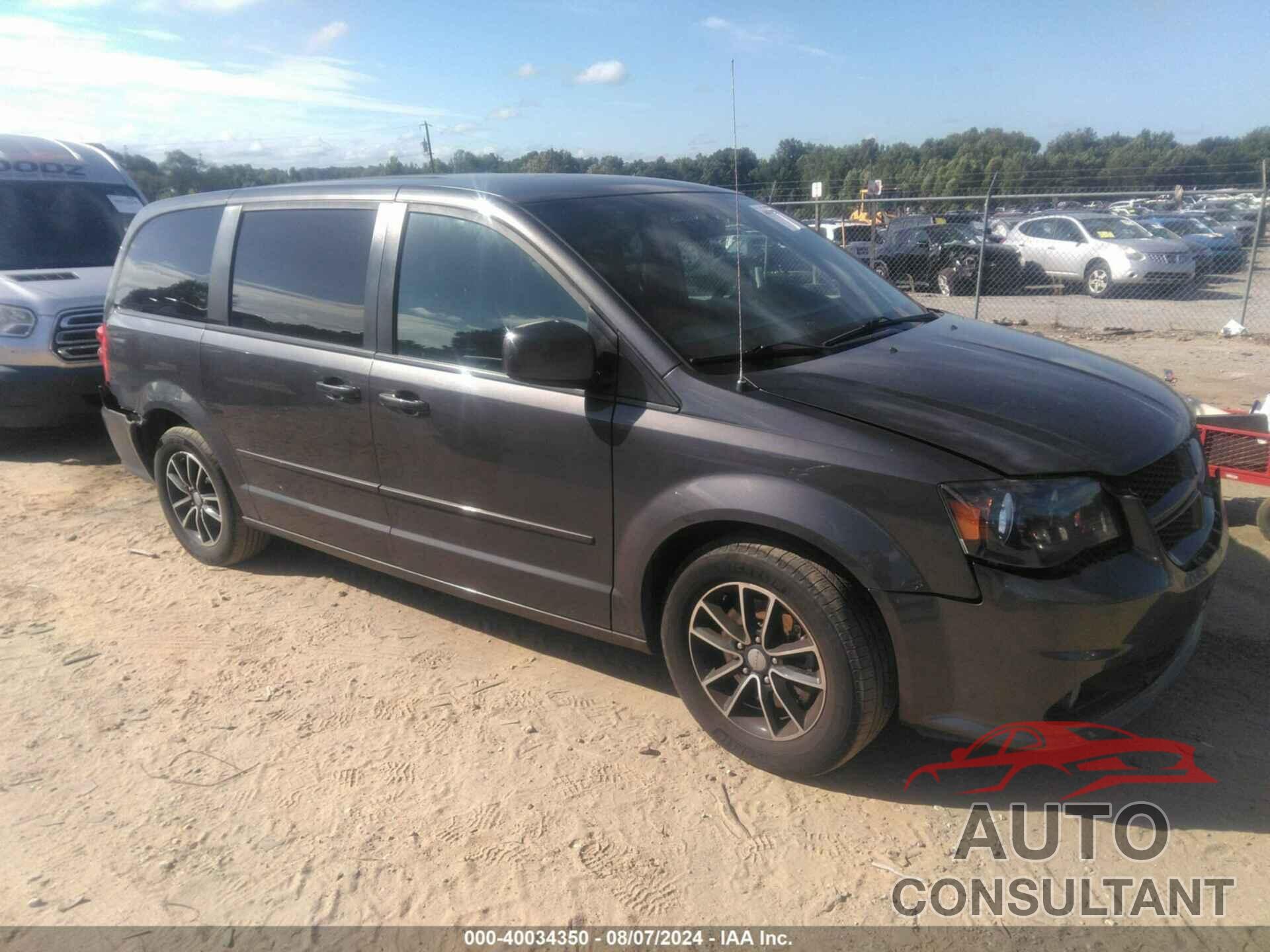 DODGE GRAND CARAVAN 2017 - 2C4RDGEGXHR707117