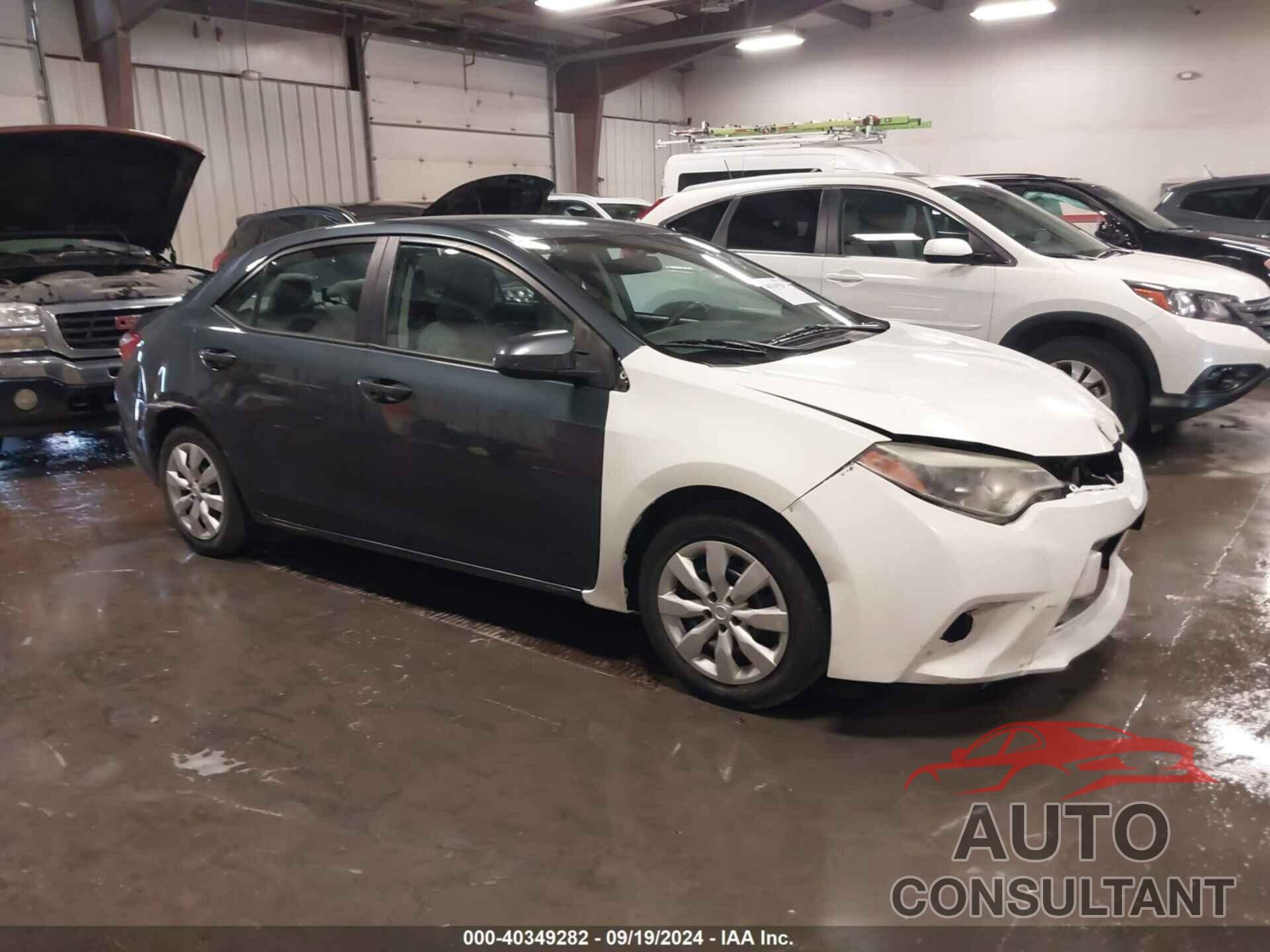 TOYOTA COROLLA 2016 - 2T1BURHE5GC597180