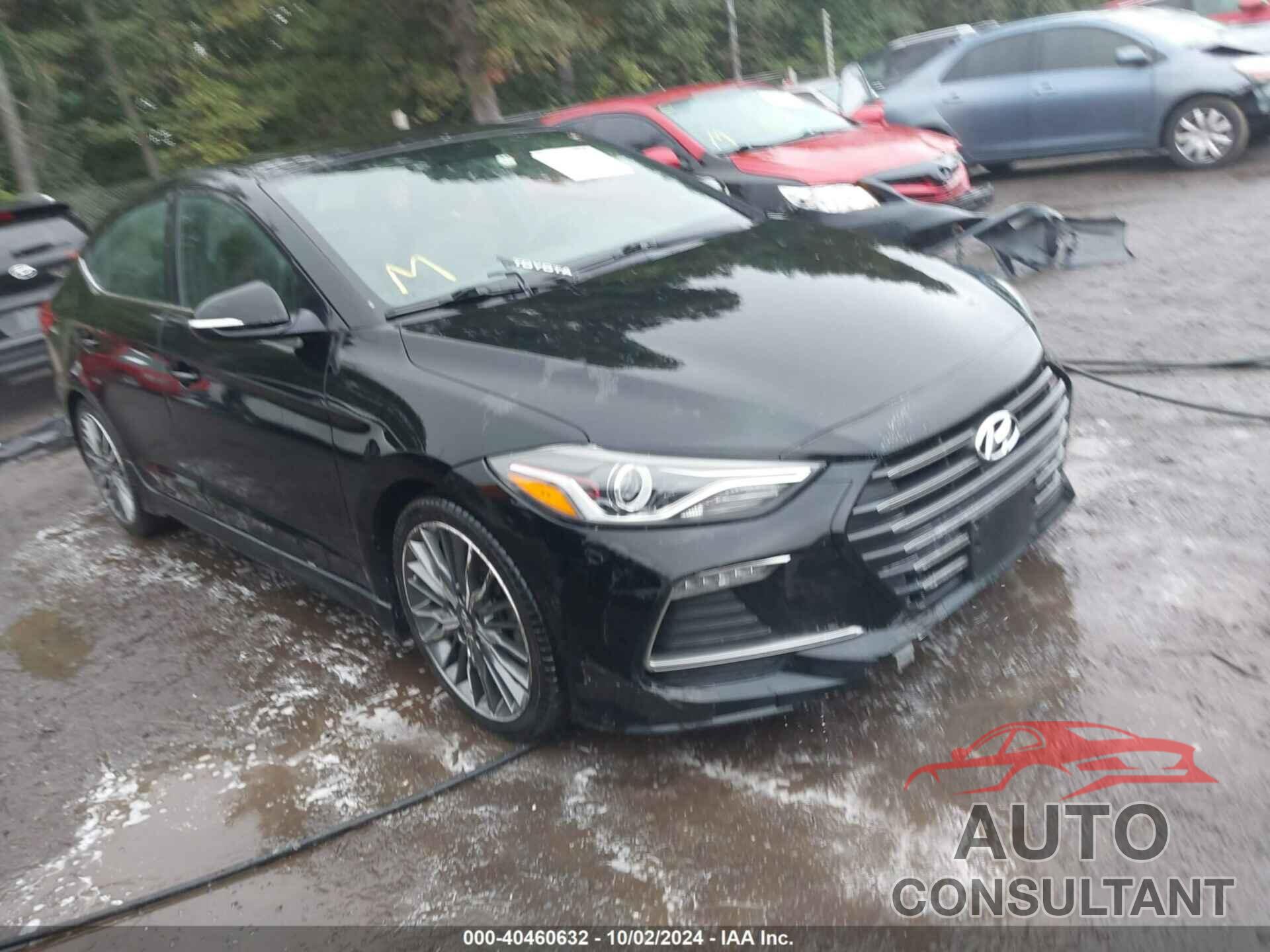 HYUNDAI ELANTRA 2018 - KMHD04LB4JU558400