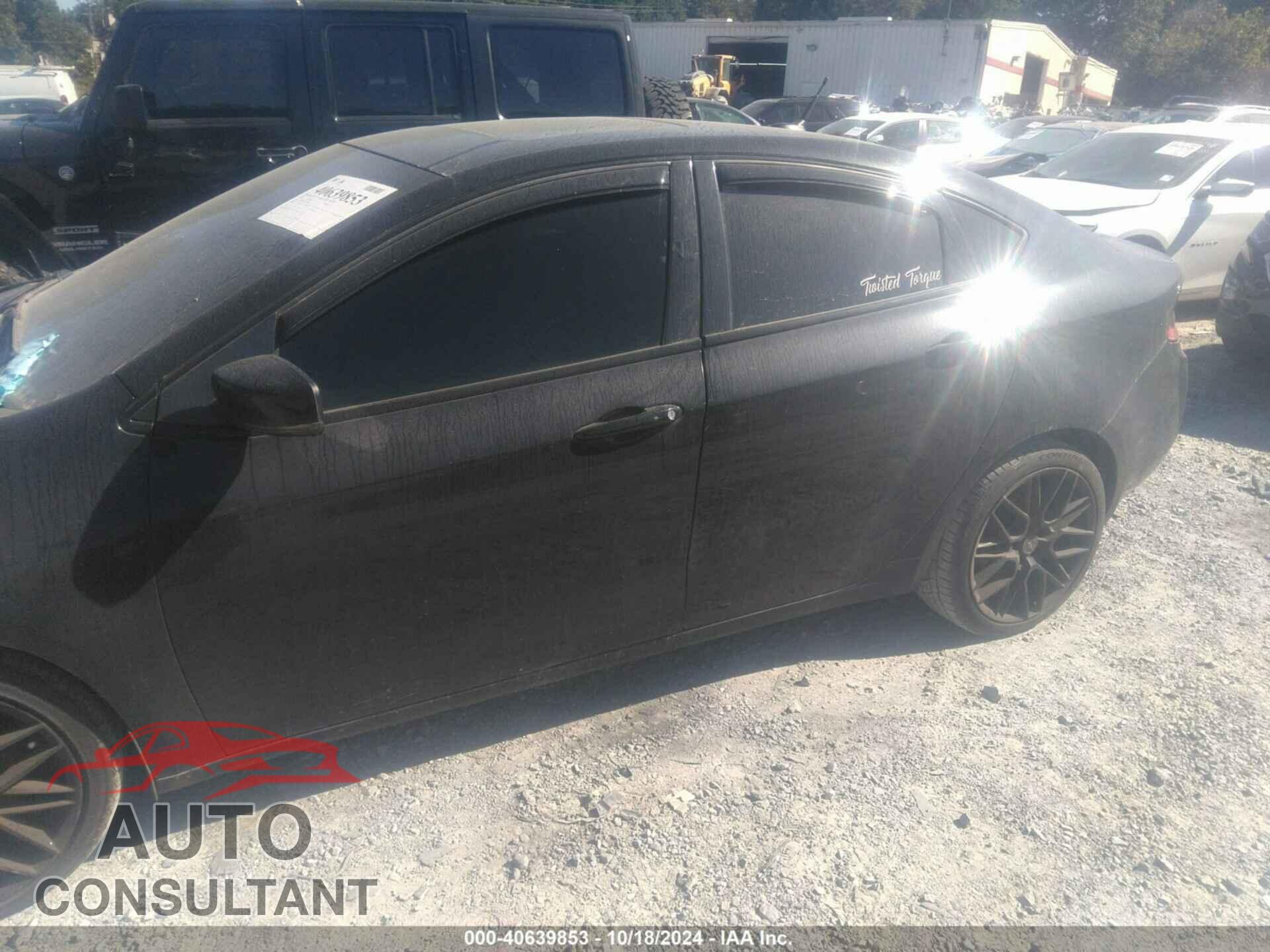 DODGE DART 2014 - 1C3CDFEB3ED725076