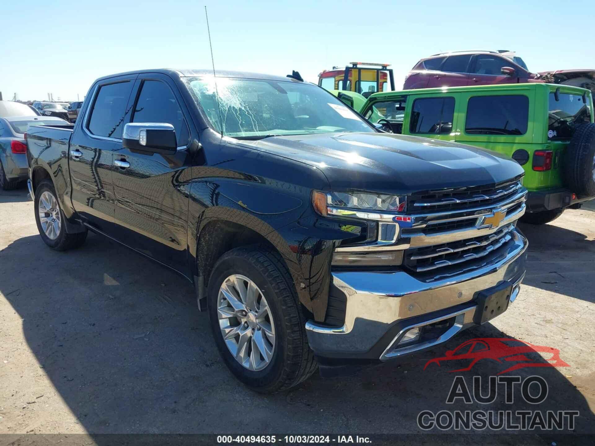 CHEVROLET SILVERADO 1500 2019 - 3GCUYGED2KG114644
