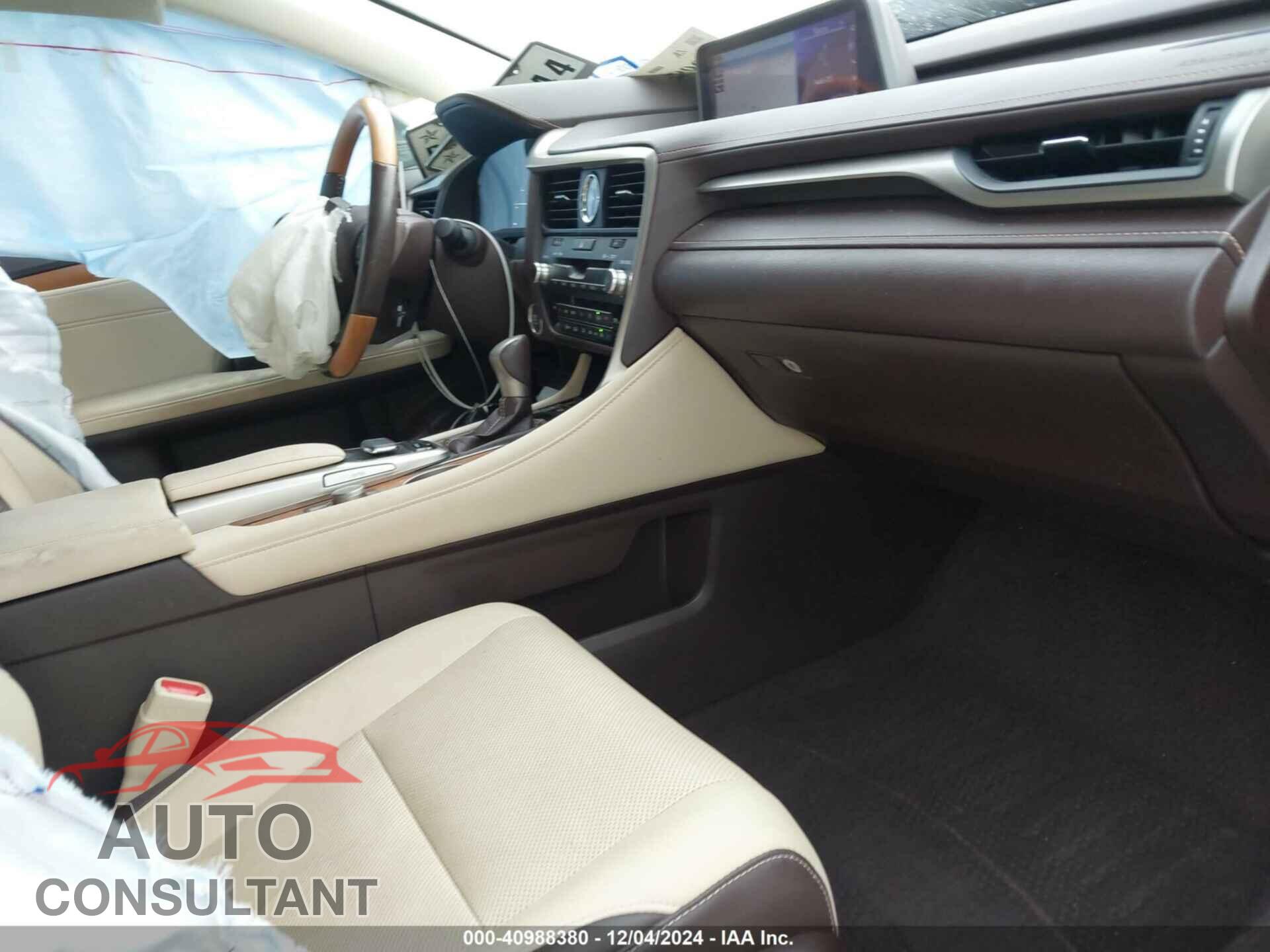 LEXUS RX 350 2017 - 2T2ZZMCA2HC085770