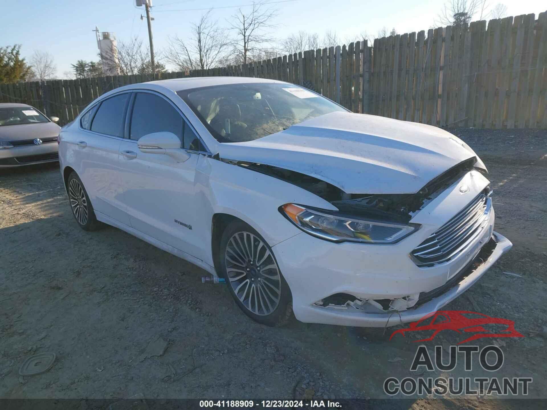 FORD FUSION HYBRID 2018 - 3FA6P0RUXJR131617