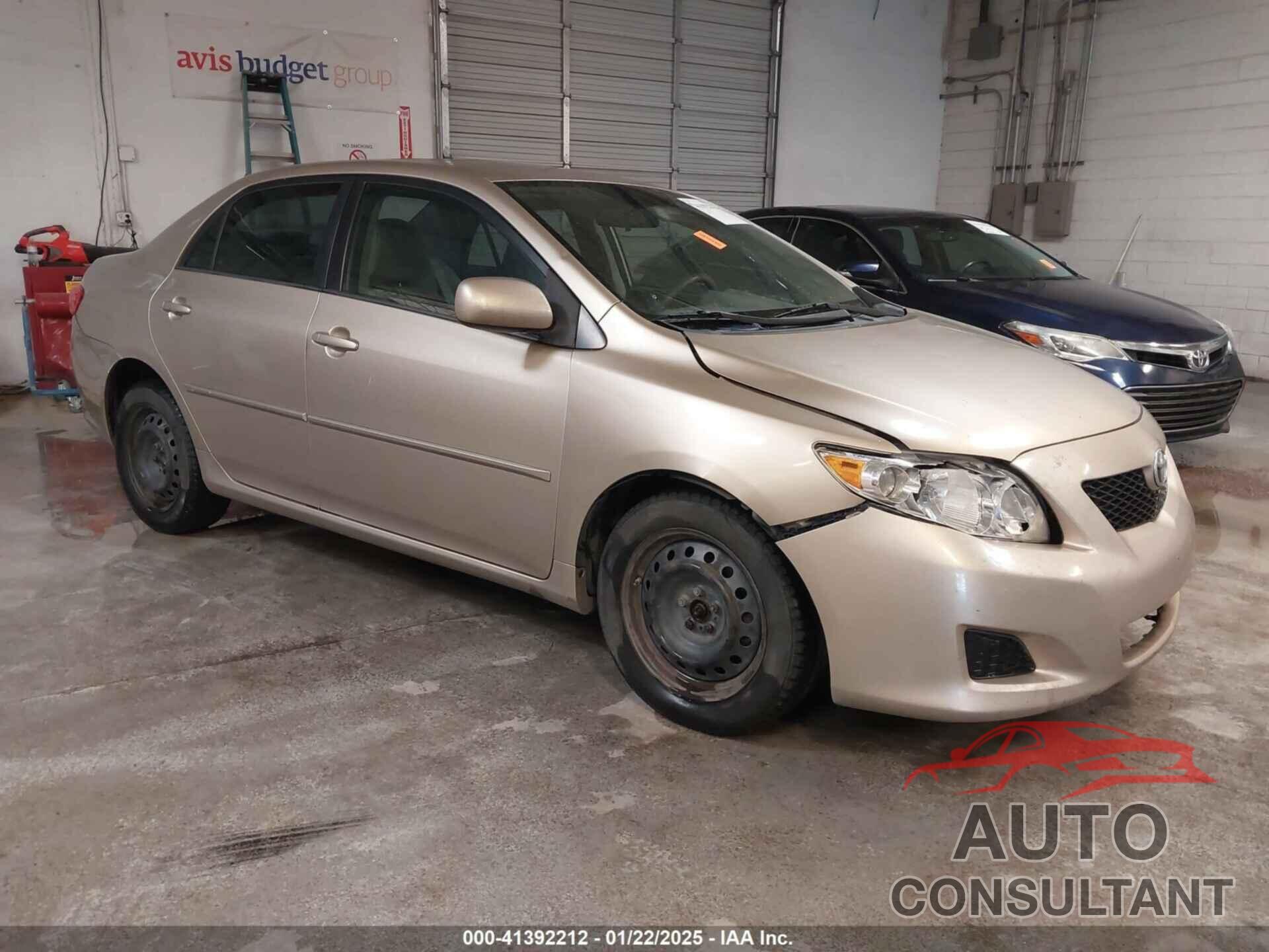 TOYOTA COROLLA 2009 - 1NXBU40E79Z110514