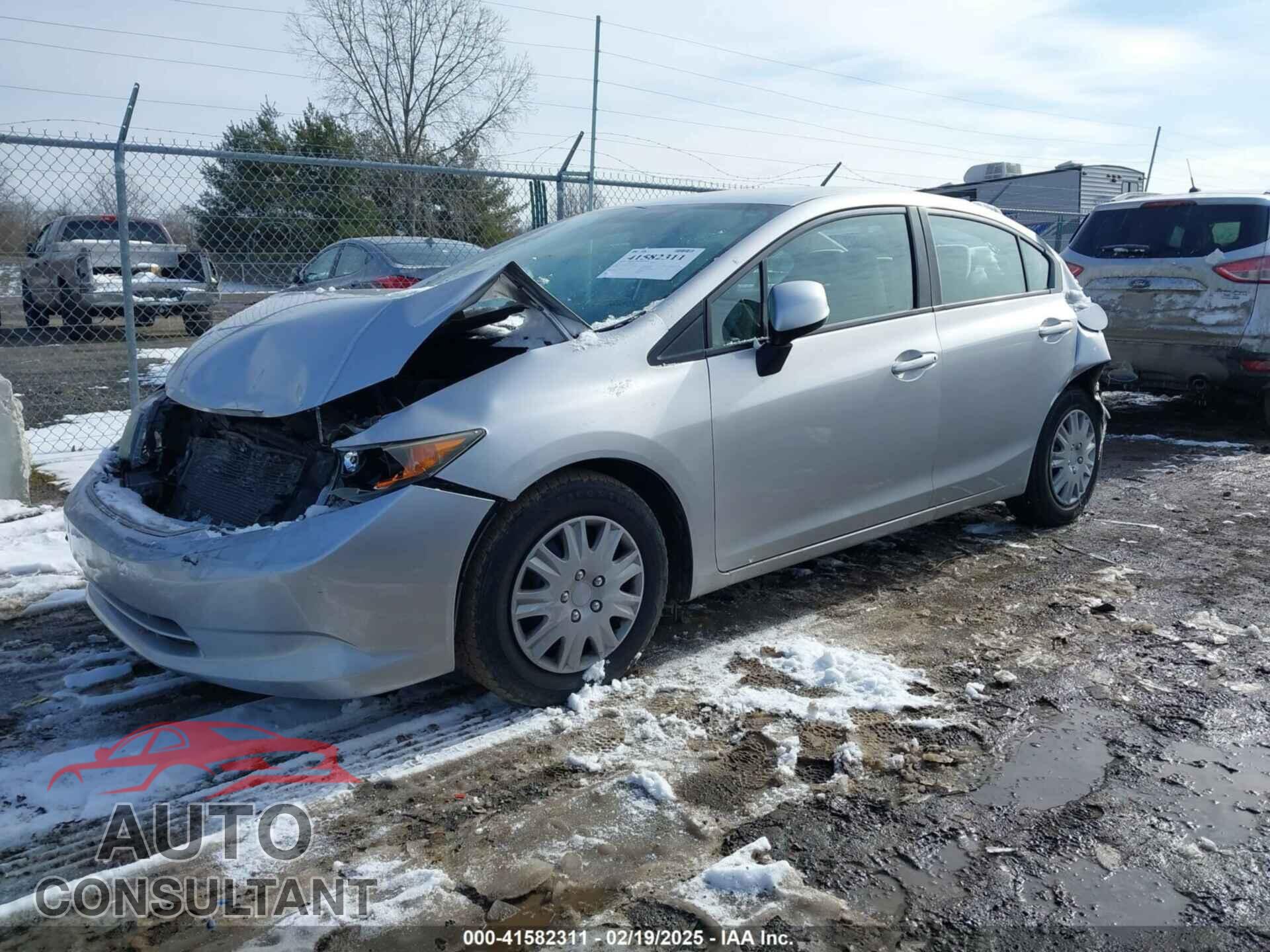 HONDA CIVIC 2012 - 19XFB2F57CE032815