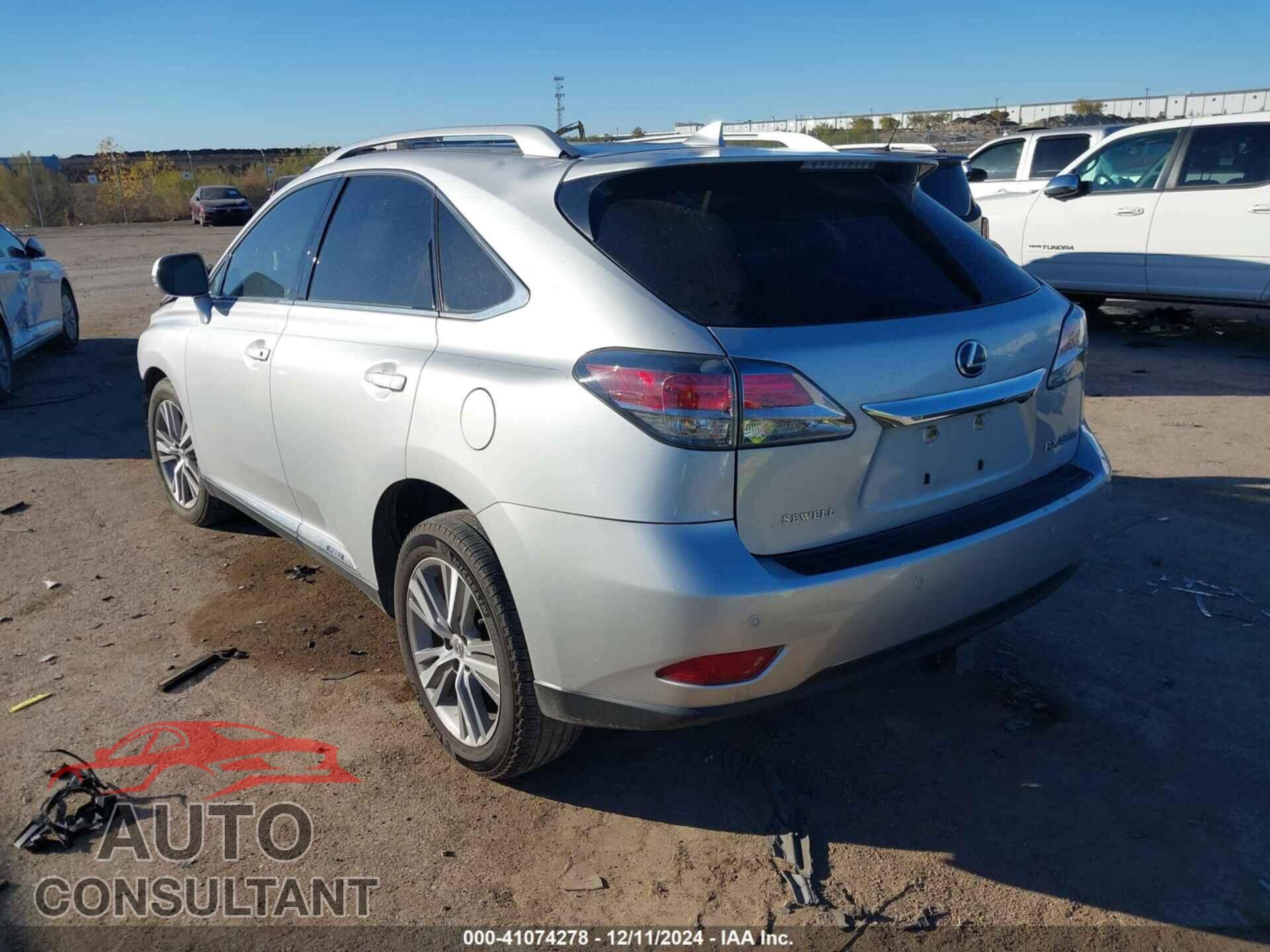 LEXUS RX 450H 2015 - 2T2BC1BA8FC003671