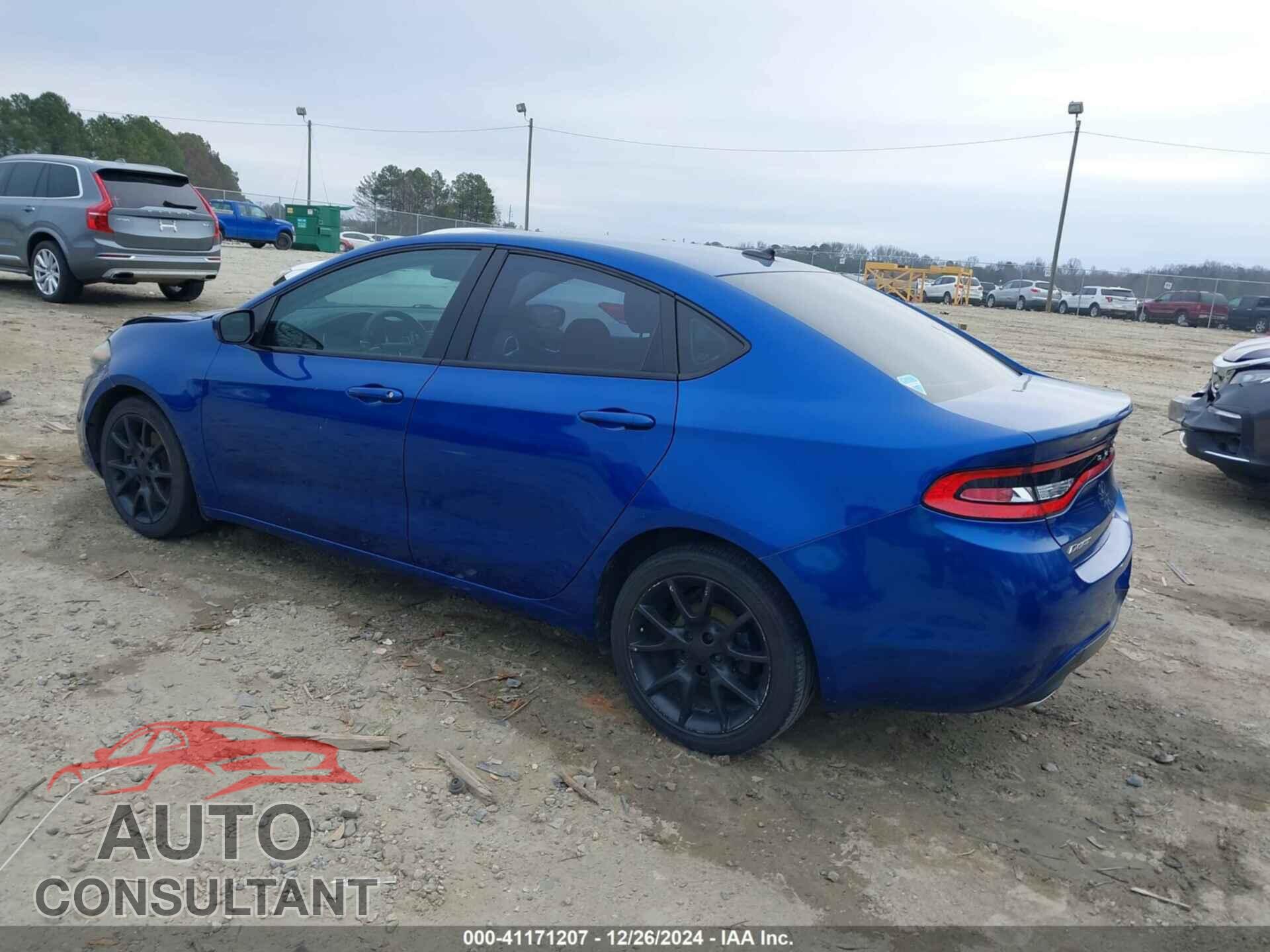 DODGE DART 2013 - 1C3CDFBA2DD335516