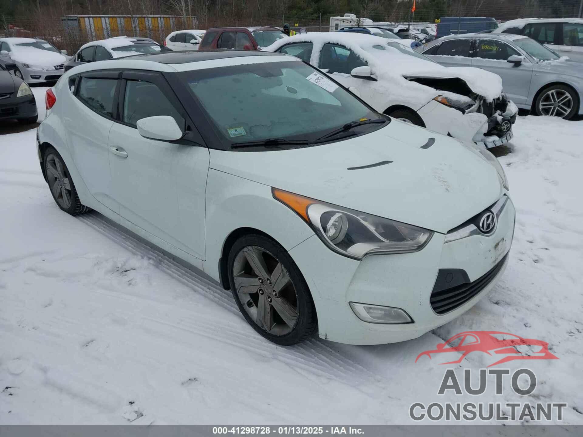 HYUNDAI VELOSTER 2012 - KMHTC6AD4CU067010