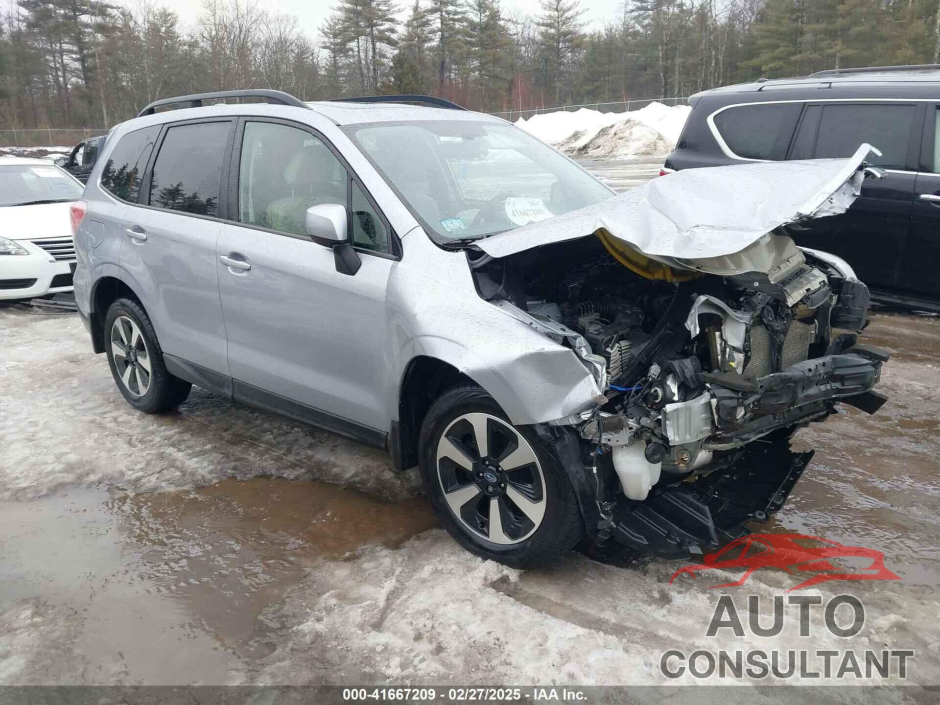 SUBARU FORESTER 2017 - JF2SJAEC4HH489208