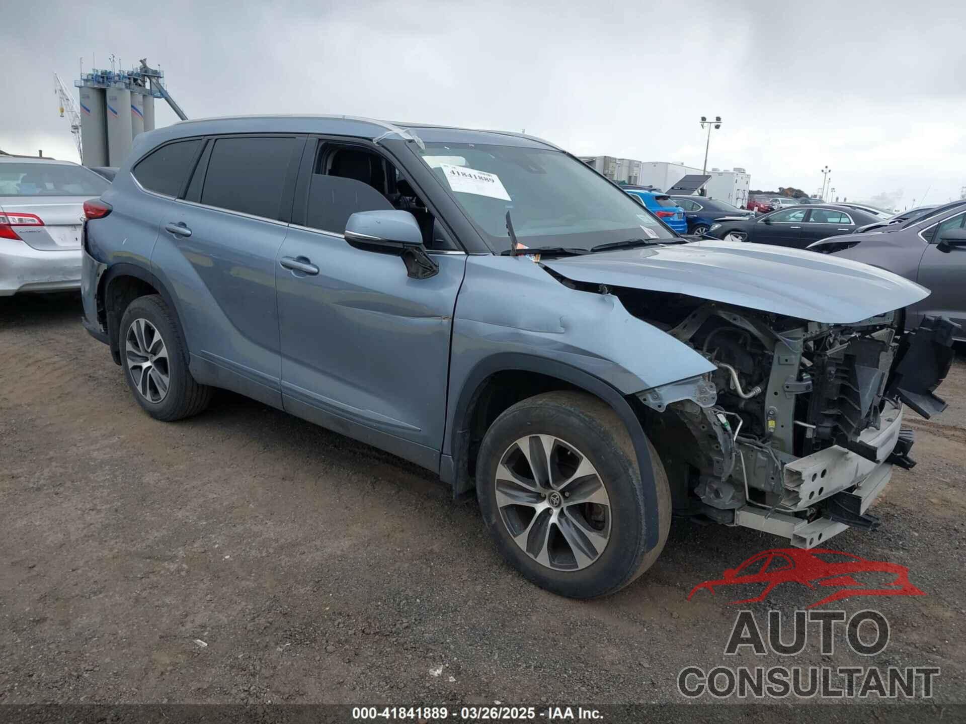 TOYOTA HIGHLANDER 2022 - 5TDHZRBH6NS193727