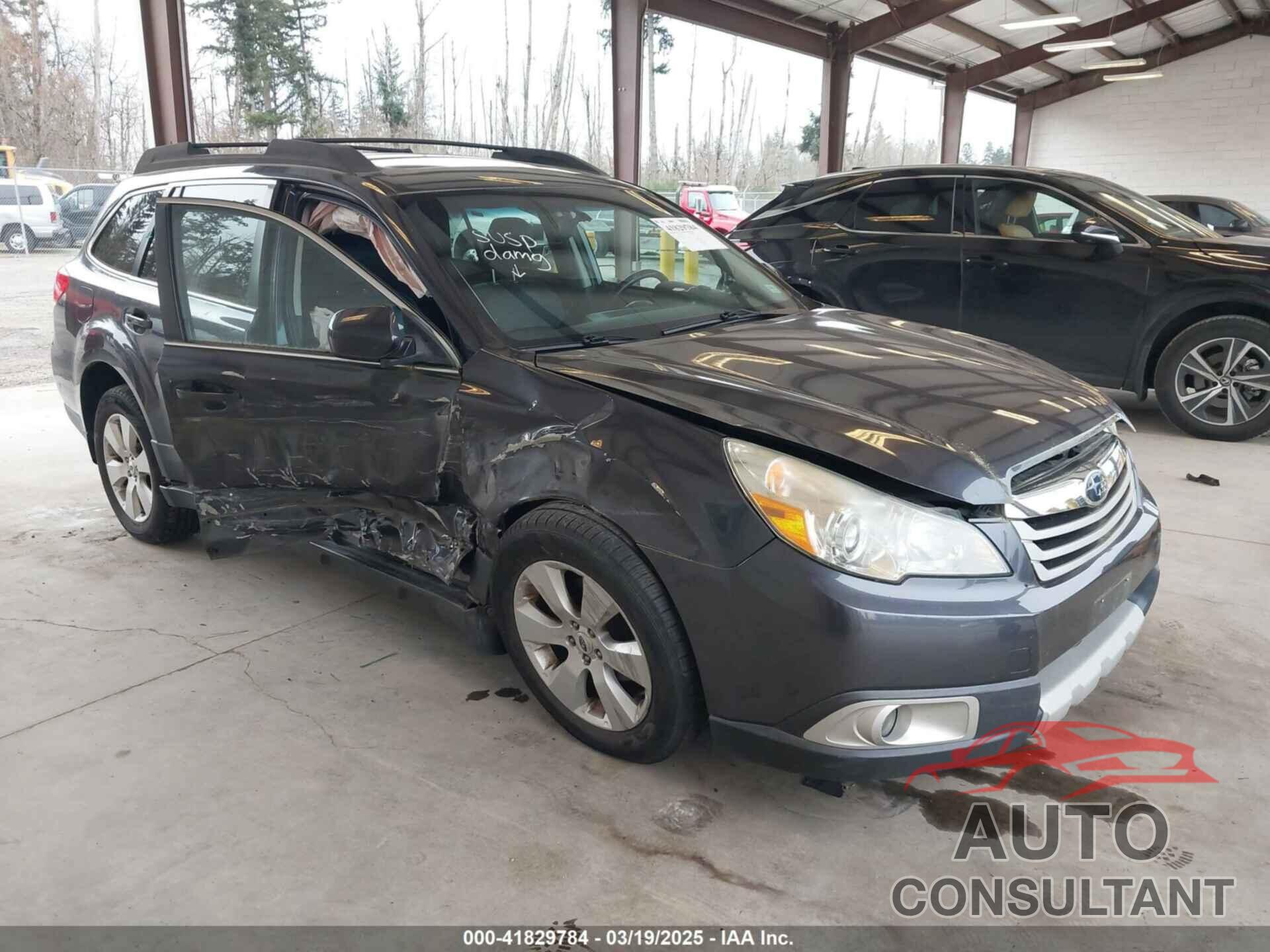 SUBARU OUTBACK 2012 - 4S4BRBKC2C3254308