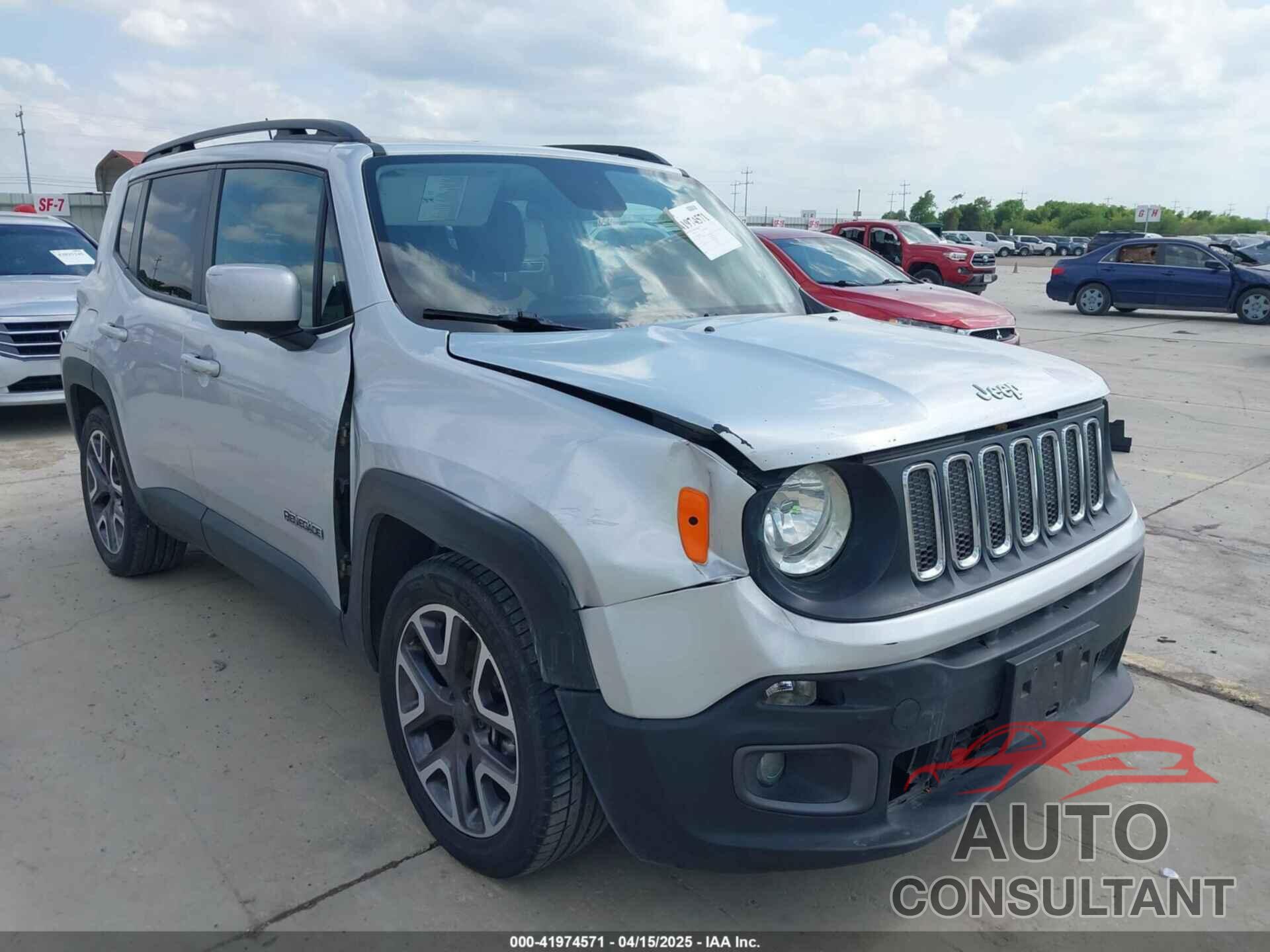 JEEP RENEGADE 2015 - ZACCJABT3FPC06455