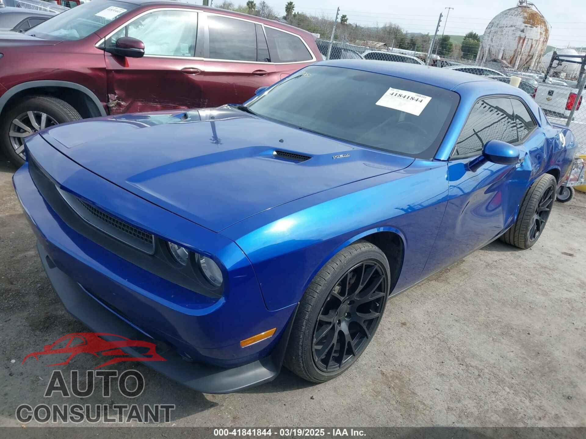 DODGE CHALLENGER 2012 - 2C3CDYBT5CH262396