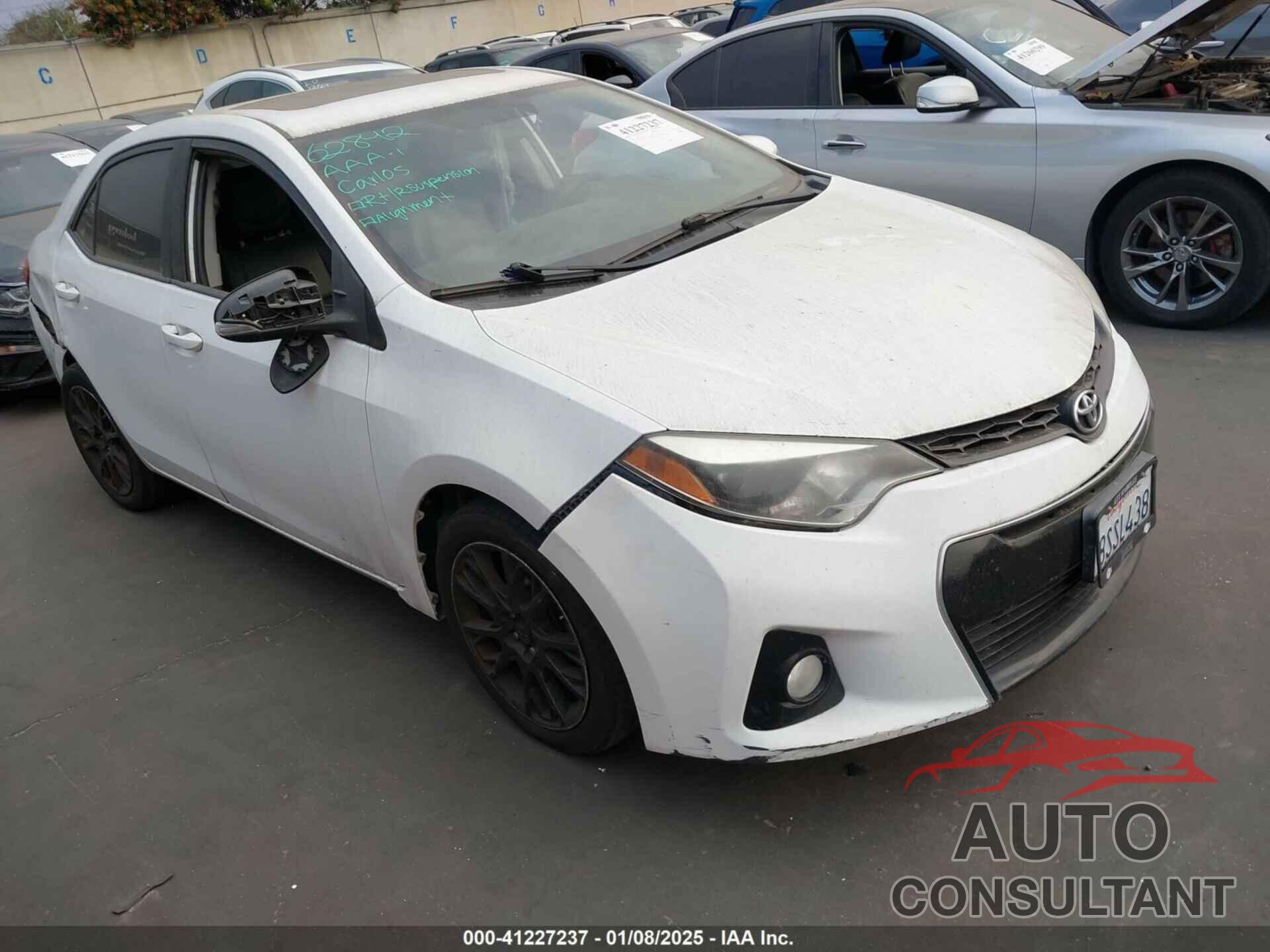 TOYOTA COROLLA 2016 - 2T1BURHE9GC515760