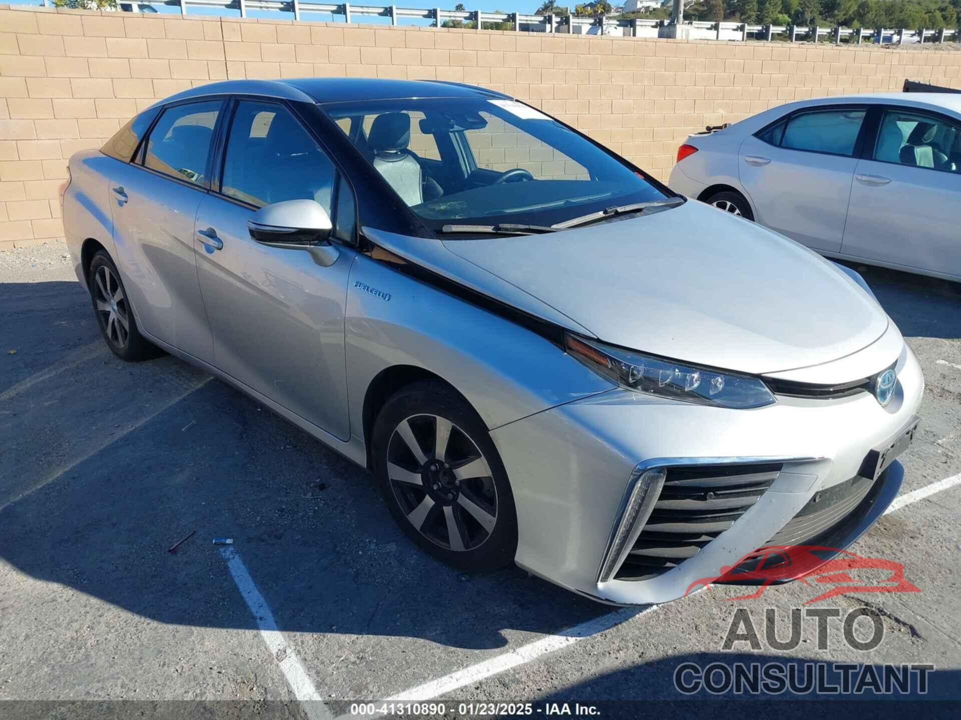 TOYOTA MIRAI 2019 - JTDBVRBD1KA006059