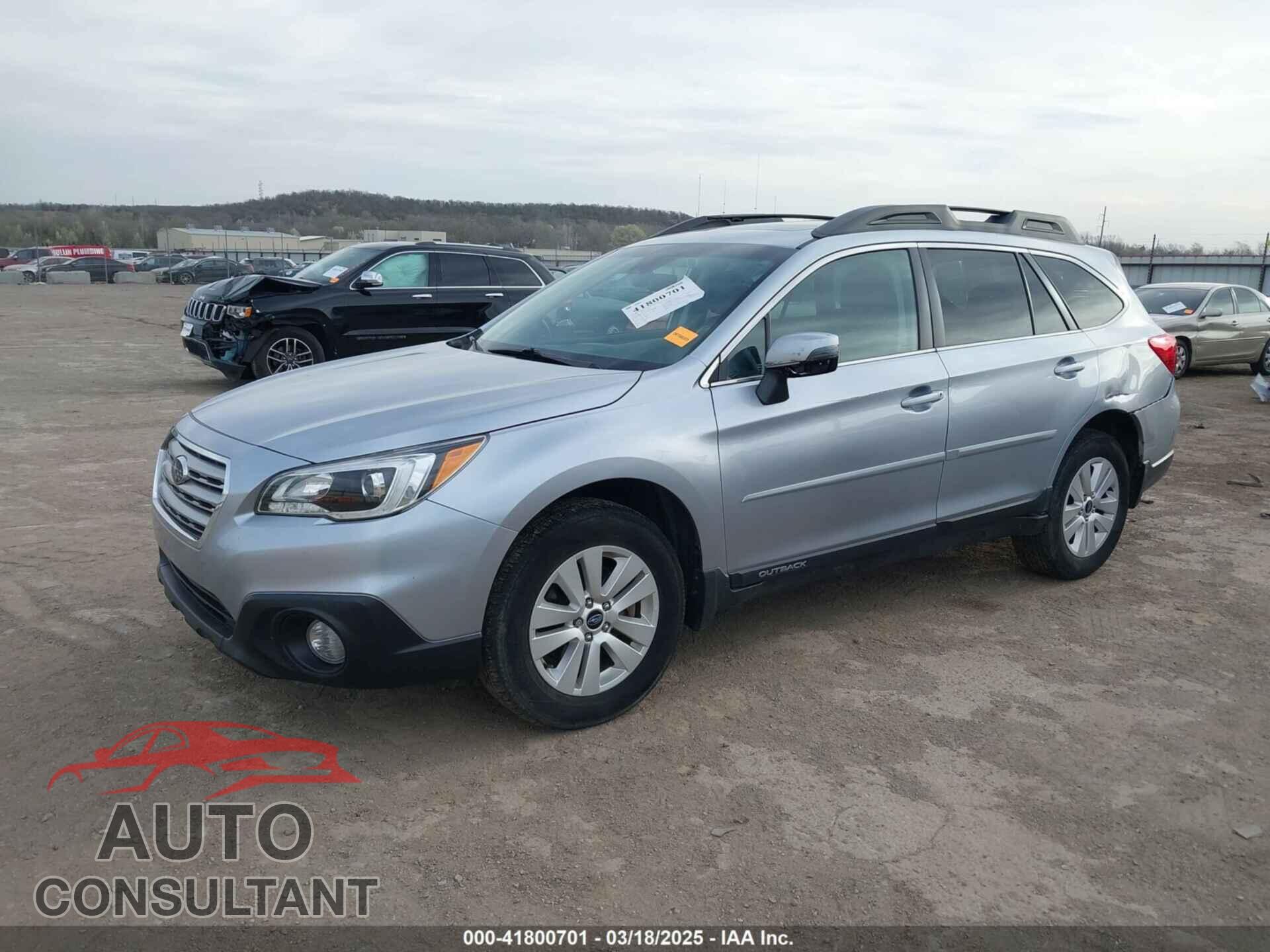 SUBARU OUTBACK 2017 - 4S4BSAHC2H3202366