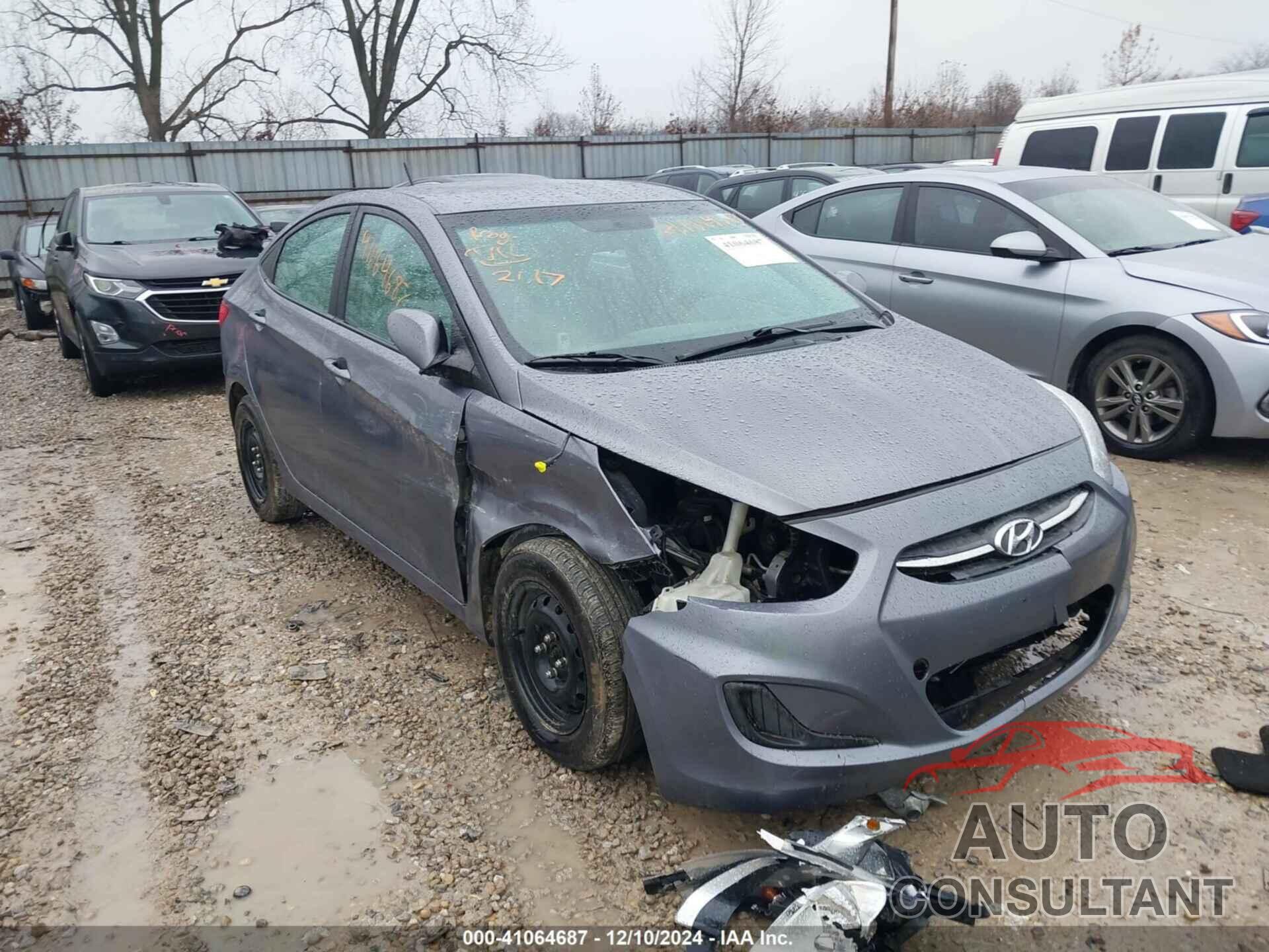 HYUNDAI ACCENT 2017 - KMHCT4AE9HU315093