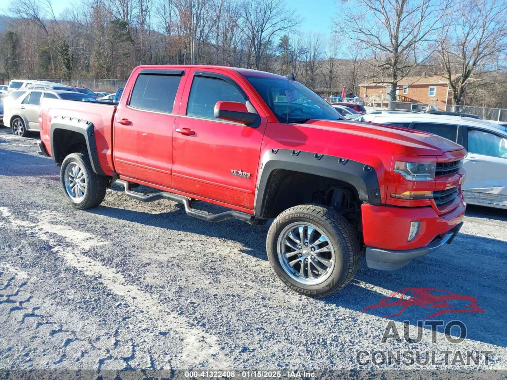 CHEVROLET SILVERADO 1500 2018 - 3GCUKREC0JG215054