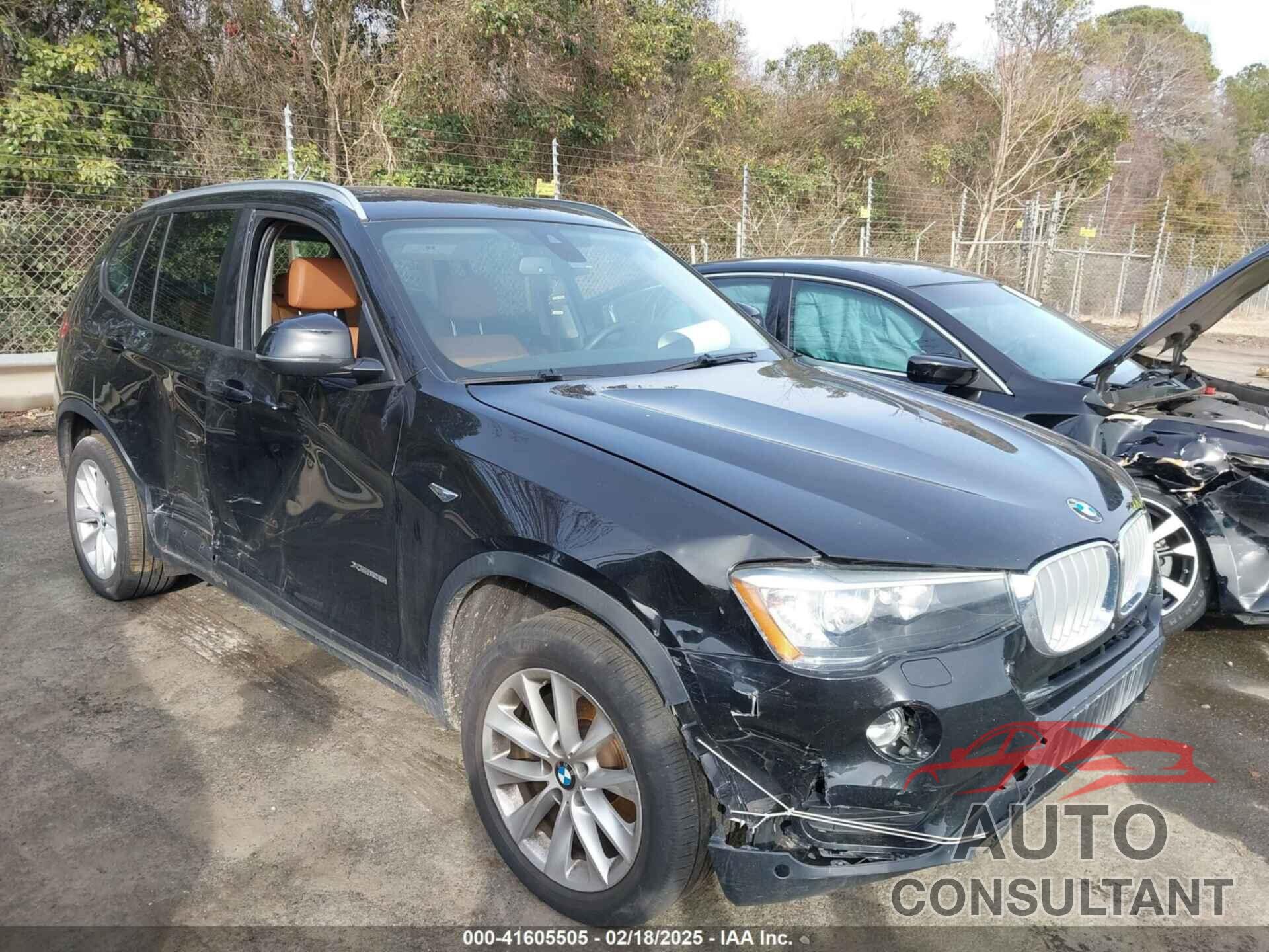 BMW X3 2017 - 5UXWX9C38H0W71927