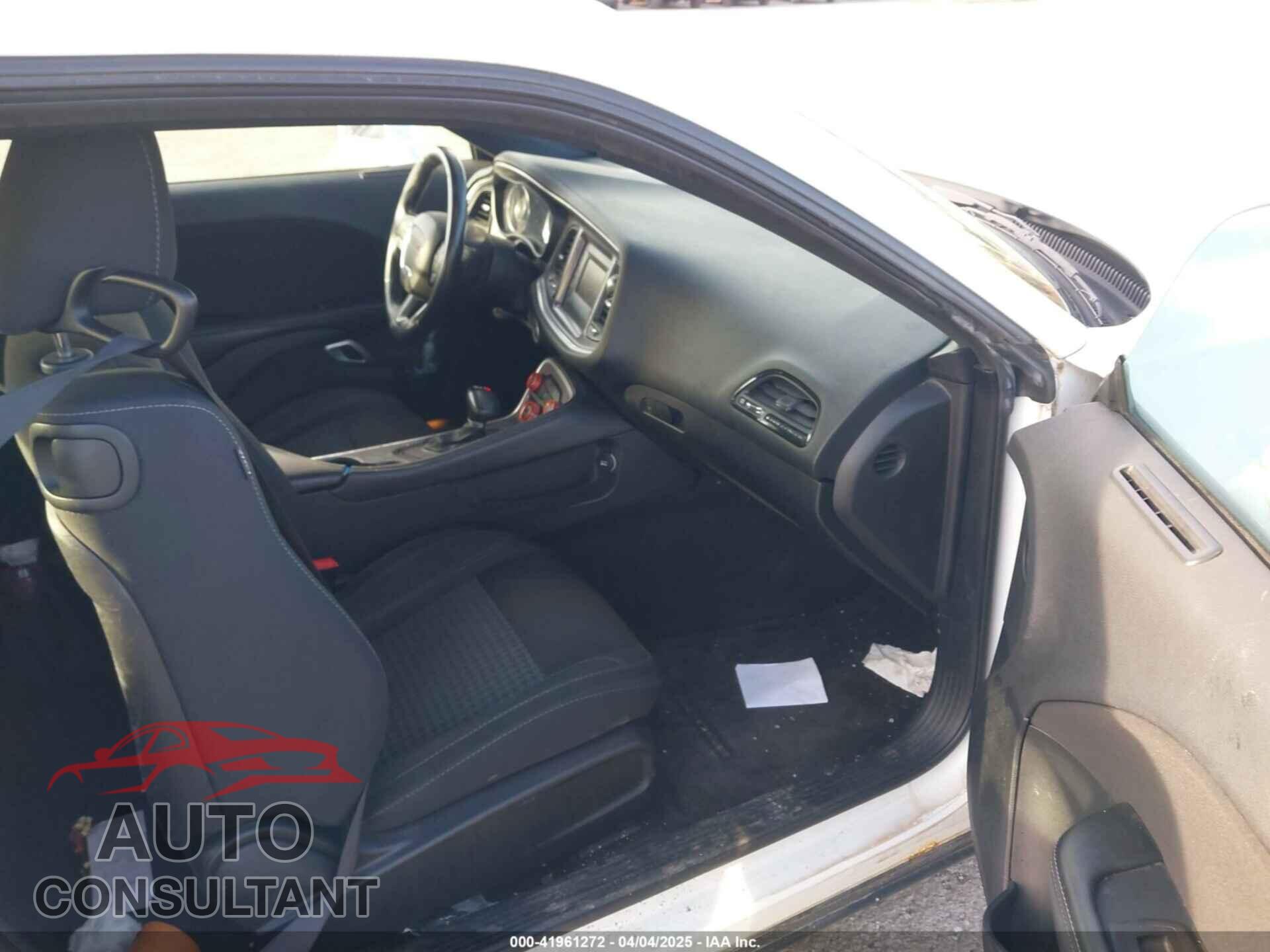 DODGE CHALLENGER 2016 - 2C3CDZAG3GH195023