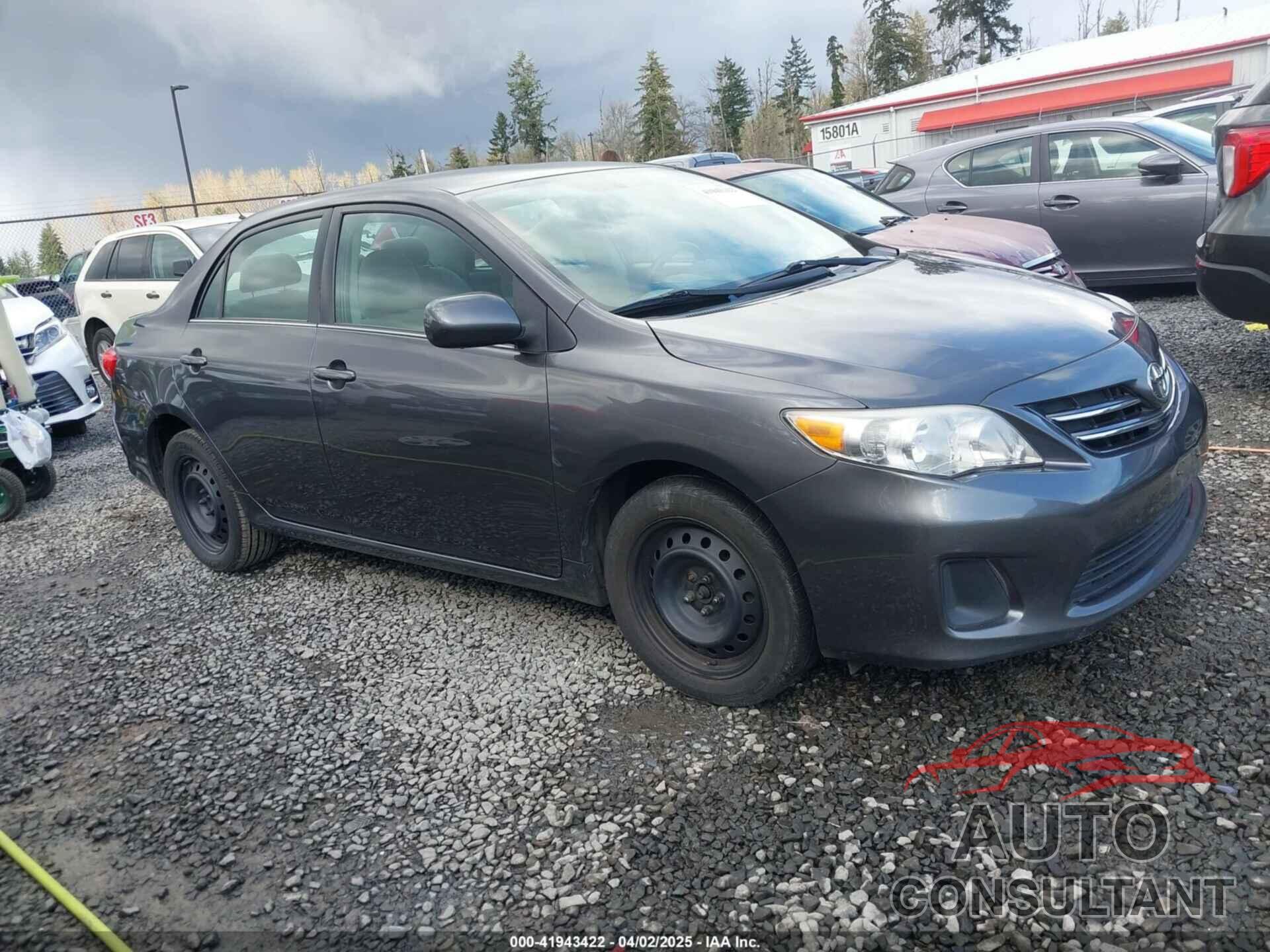 TOYOTA COROLLA 2013 - 5YFBU4EE8DP203741