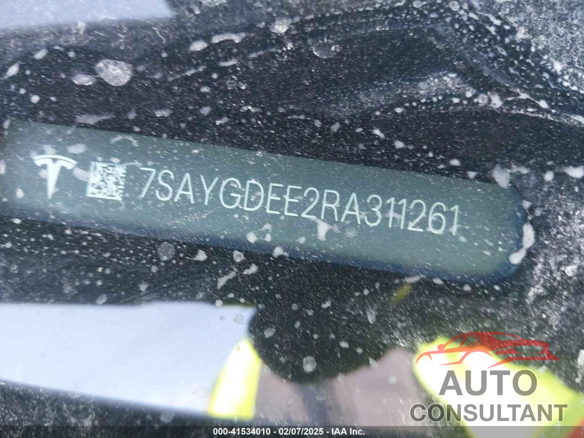 TESLA MODEL Y 2024 - 7SAYGDEE2RA311261