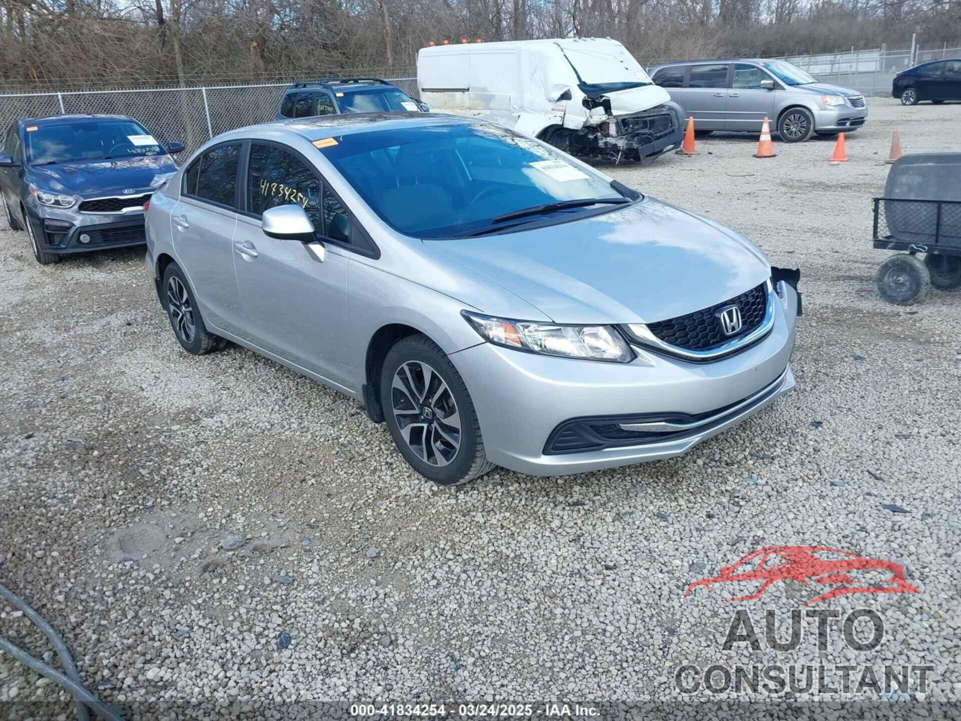 HONDA CIVIC 2013 - 19XFB2F82DE071484