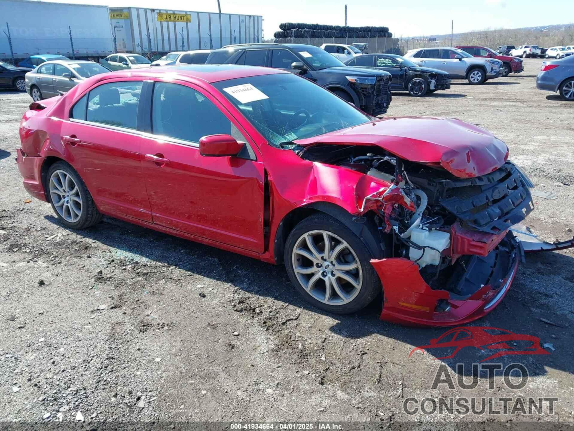 FORD FUSION 2012 - 3FAHP0HA3CR353435