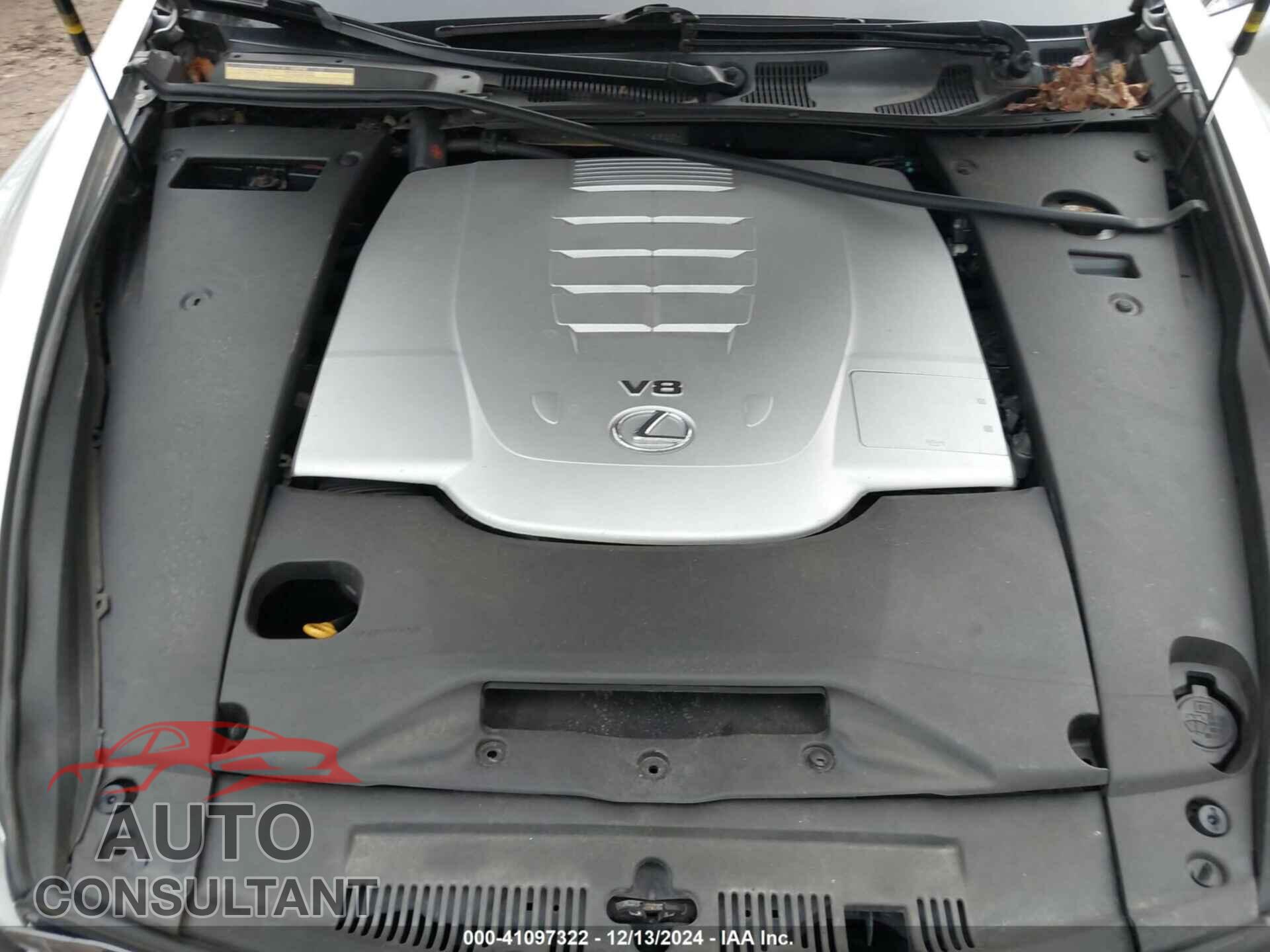 LEXUS LS 460 2011 - JTHBL5EF1B5106309